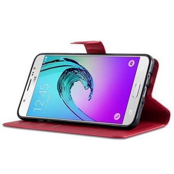 Cadorabo Handyhülle Samsung Galaxy J7 2016 Samsung Galaxy J7 2016, Klappbare Handy Schutzhülle - Hülle - mit Standfunktion und Kartenfach