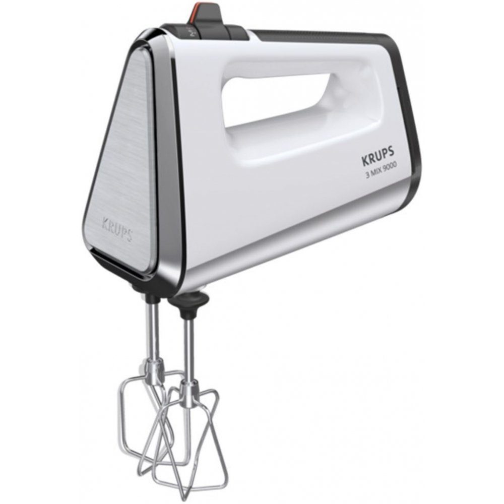 Krups Handmixer GN9101 - 3 Mix 9000 - Handmixer - weiß/silber