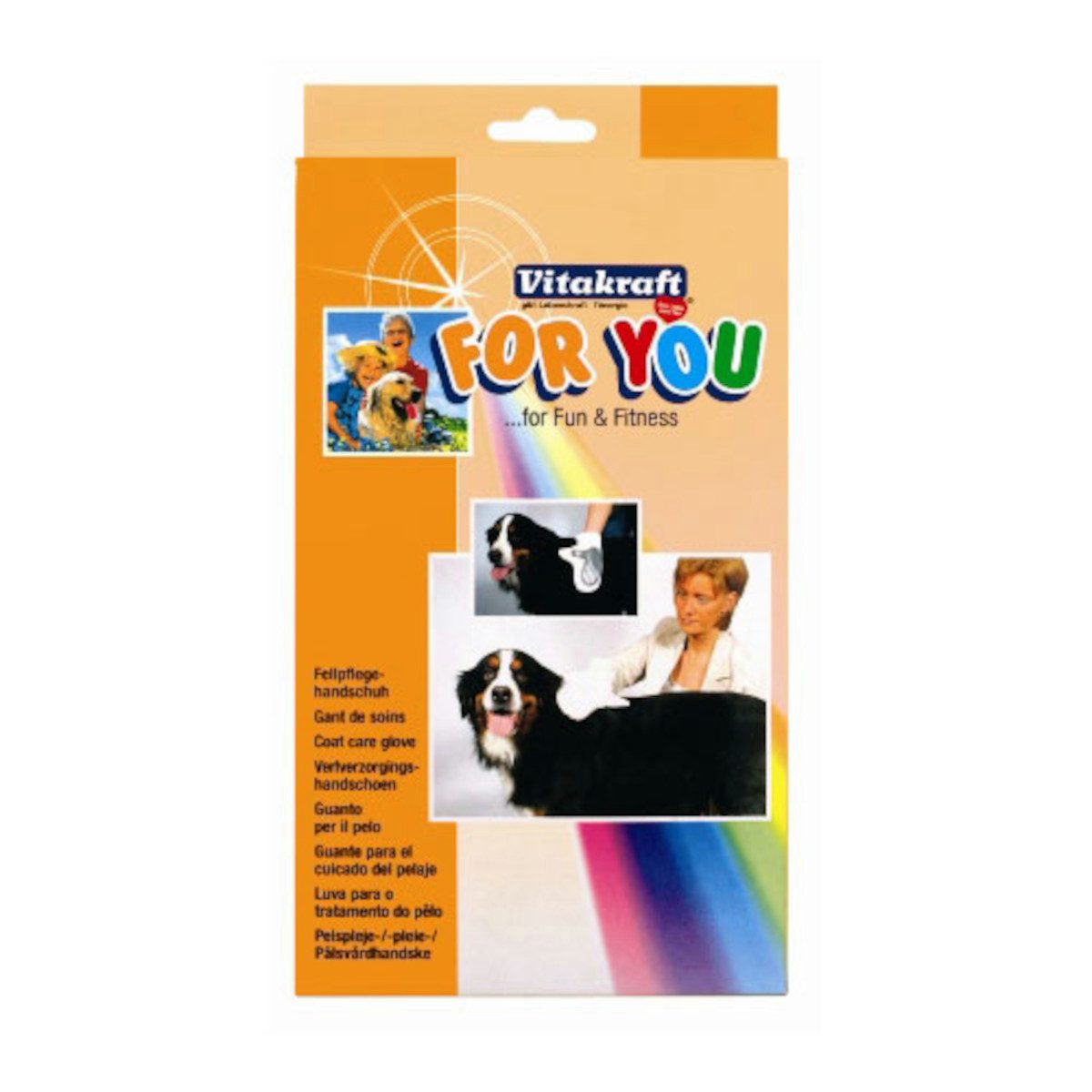 Vitakraft Fellpflegehandschuh VITAKRAFT Fellpflegehandschuh für Hunde und Katzen
