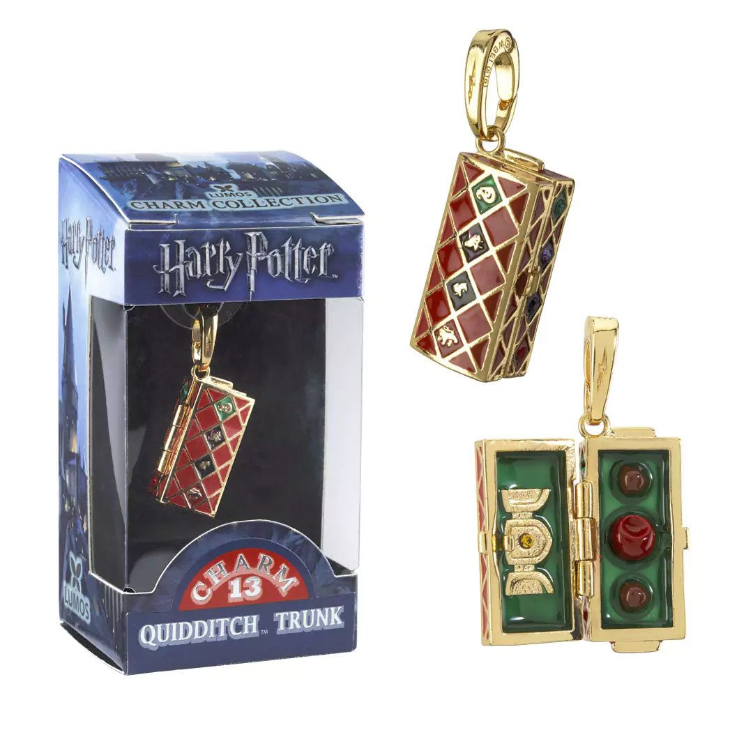 The Noble Collection Anhänger Set Quidditch Trunk - Lumos - Harry Potter (1-tlg)