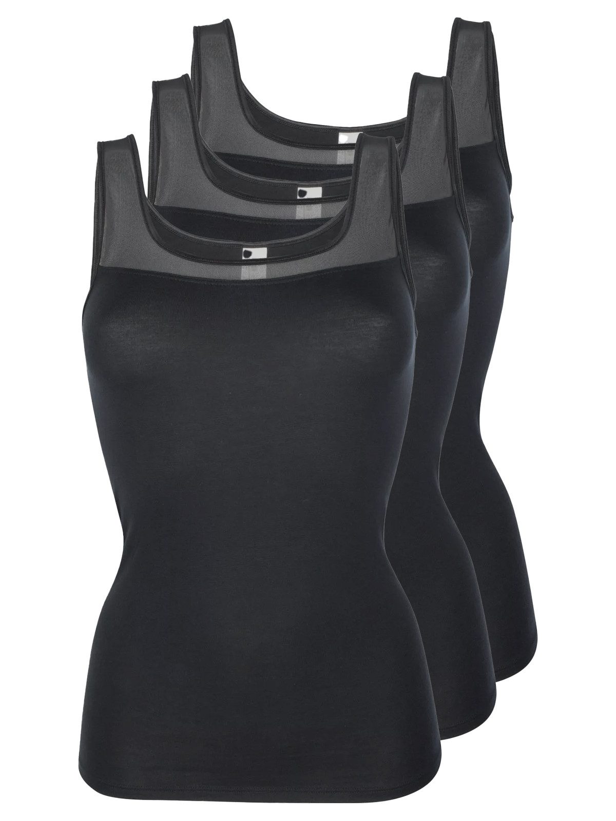 Achseltop 3er Pack Damen Achseltop New Vision