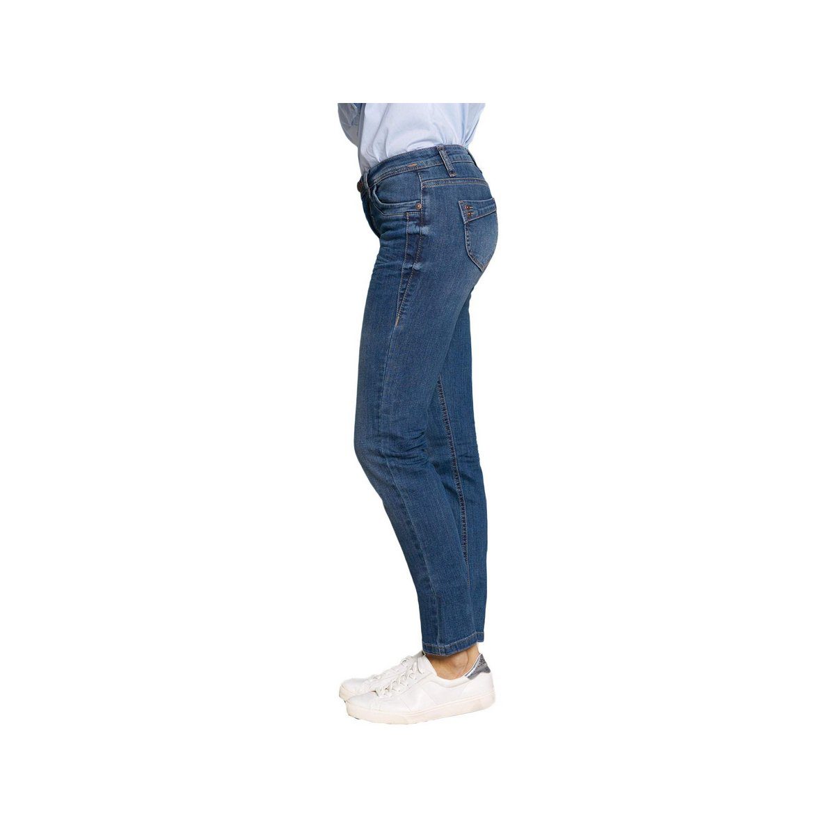 regular 5-Pocket-Jeans FIRE grau BLUE (1-tlg)