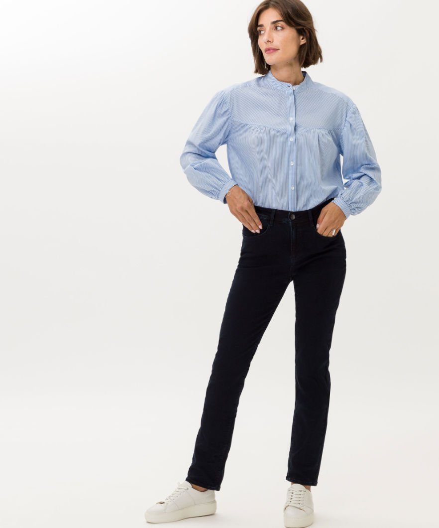CAROLA dunkelblau Style Brax 5-Pocket-Jeans