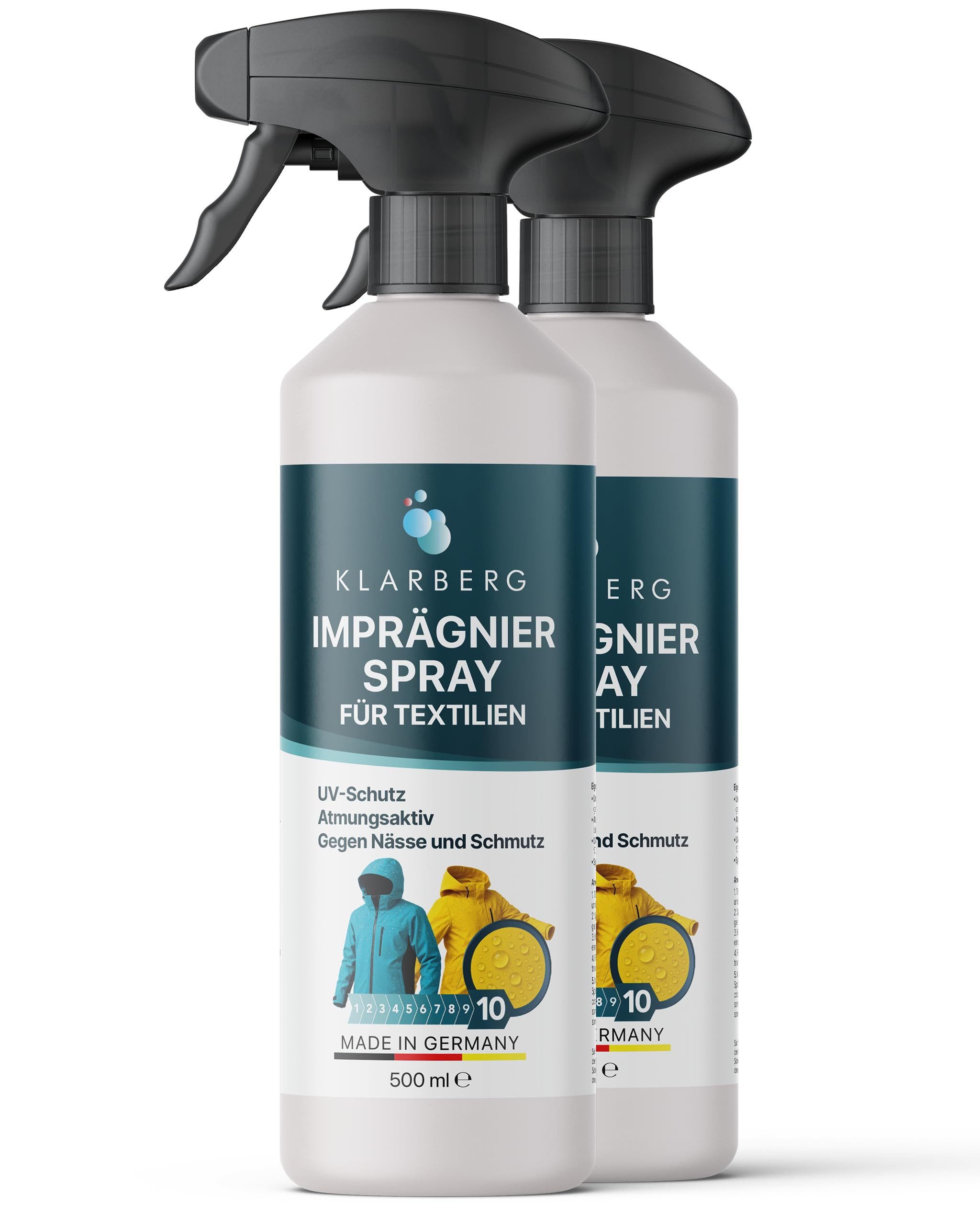 Klarberg Imprägnierung für Textilien Imprägnierspray (2 St)