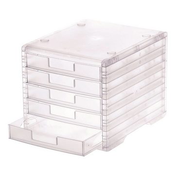 STYRO Schubladenbox Light Box, mit 5 Schubladen, geschlossen, stapelbar