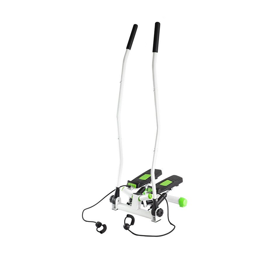 HMS Stepper Steppmaschine Stepper mit Griffen Hometrainer, inkl. Expandern und Trainingsanzeige