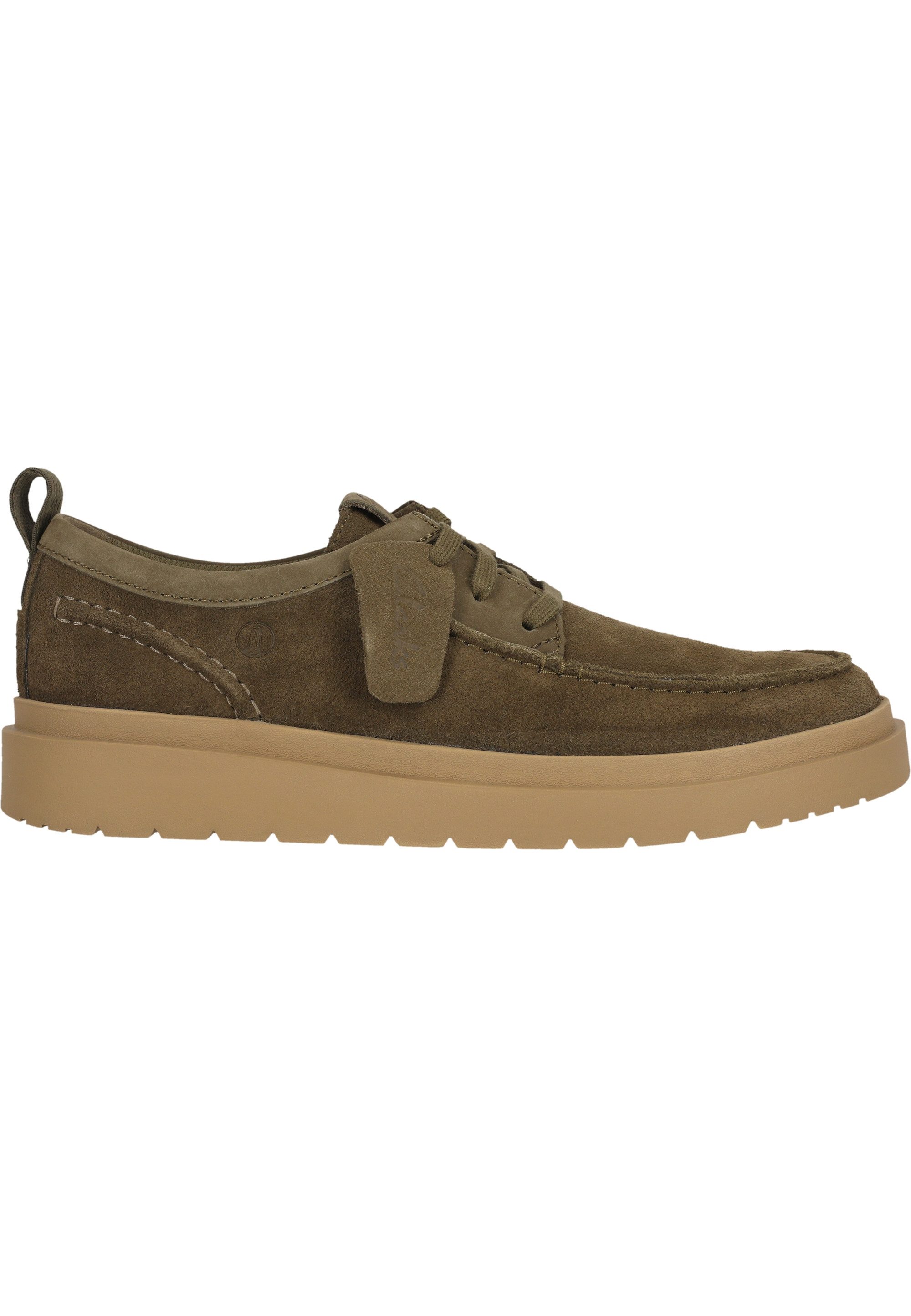 Clarks Polden Moc Schnürschuh mit ultraleichter Sohle