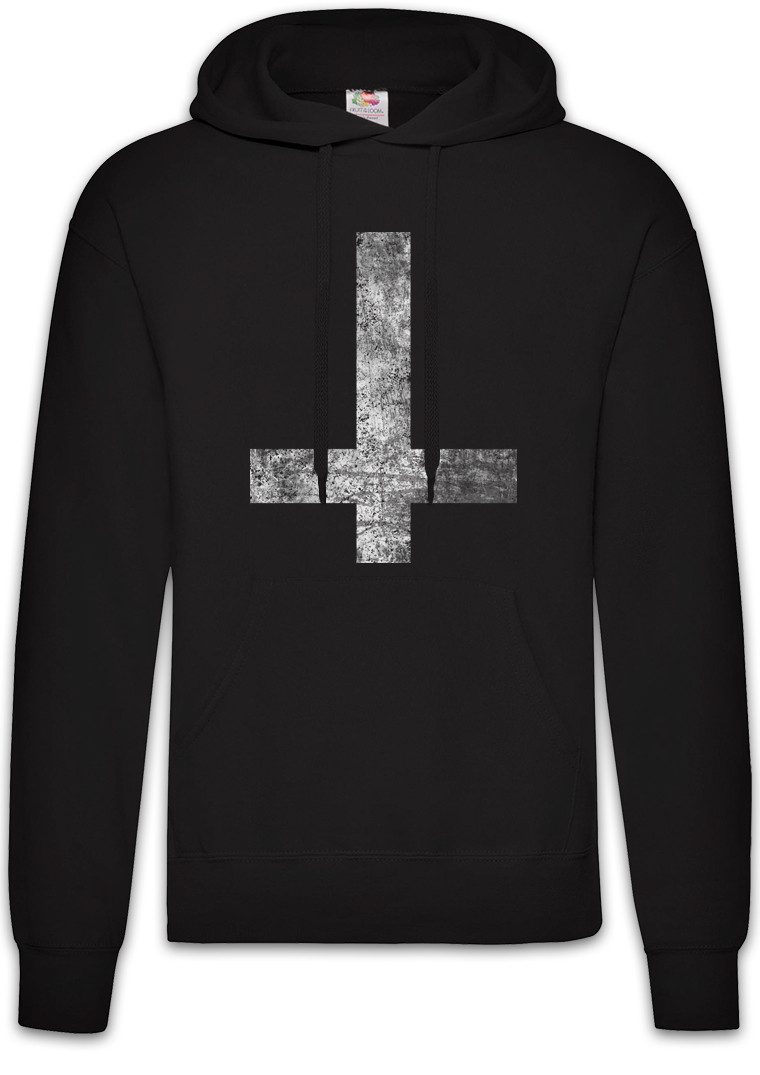 Hoodie St. Peter's Cross Herren Hoodie Petrine Kreuz Latin Christian Anti