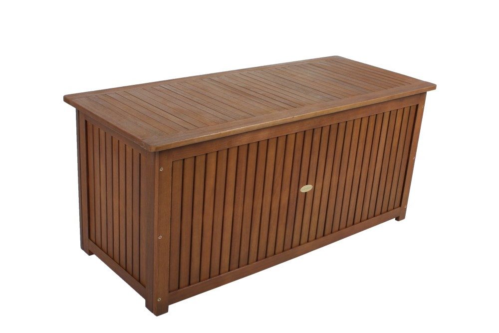 Garden Pleasure Auflagenbox (1 St), Auflagenbox Garten Box Truhe Auflagen Kissenbox Akazie Holz