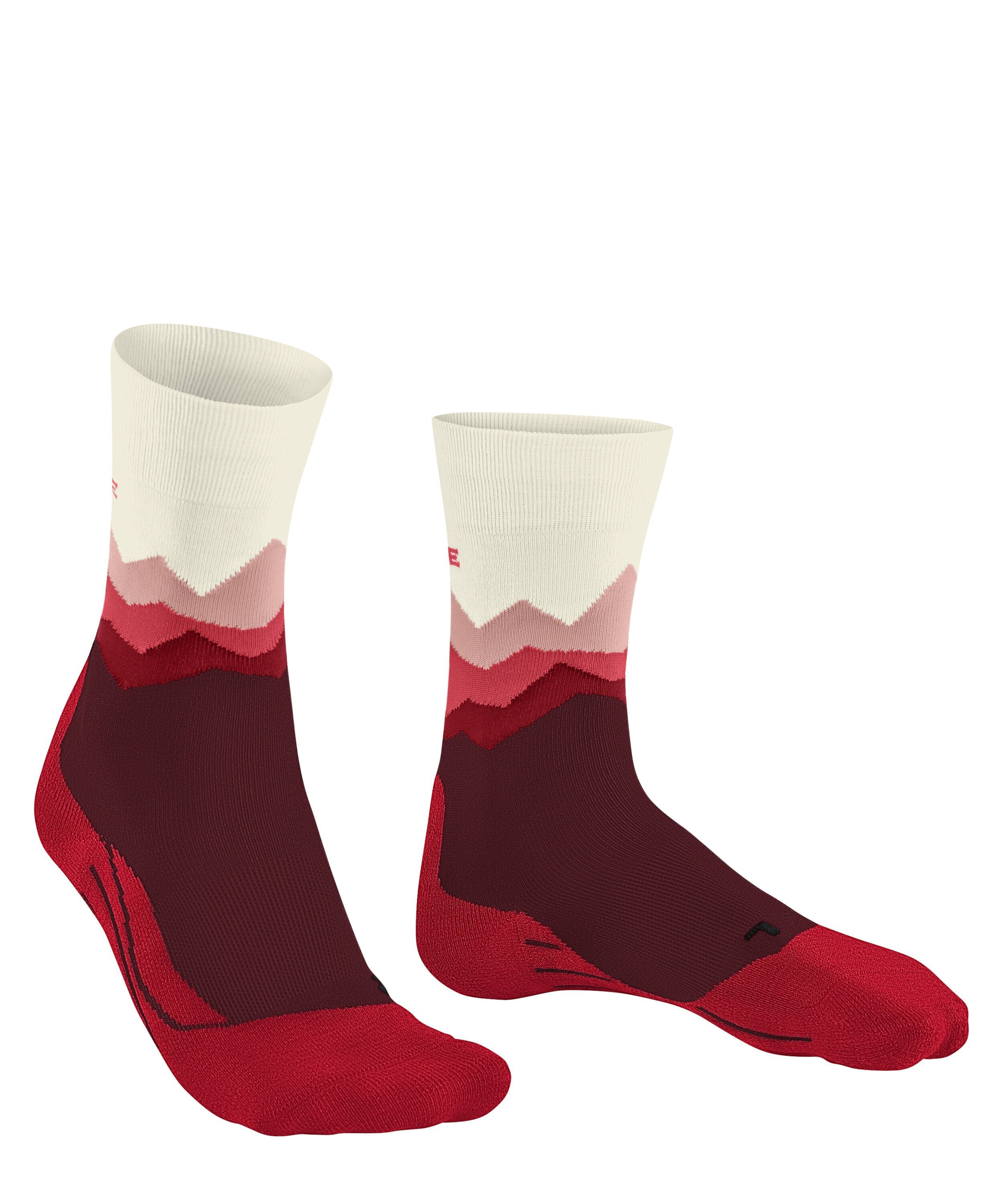 FALKE Wandersocken Explore (1-Paar) Mittelgebirge TK2 im Komfort (8117) merlot hoher