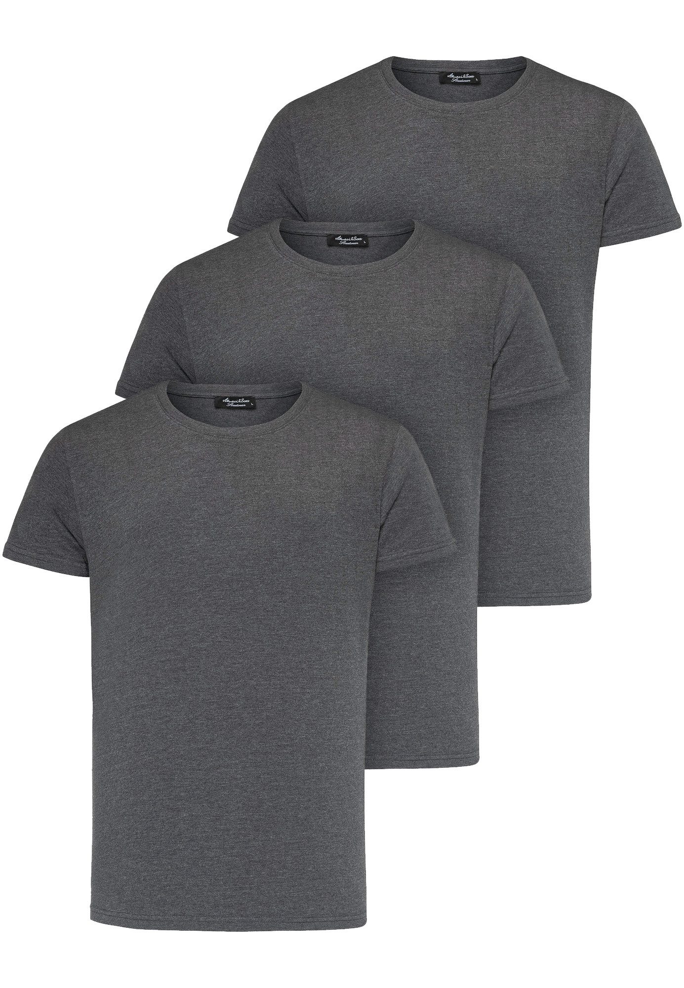 T-Shirt 3. LANCASTER 3er-Pack T-Shirts