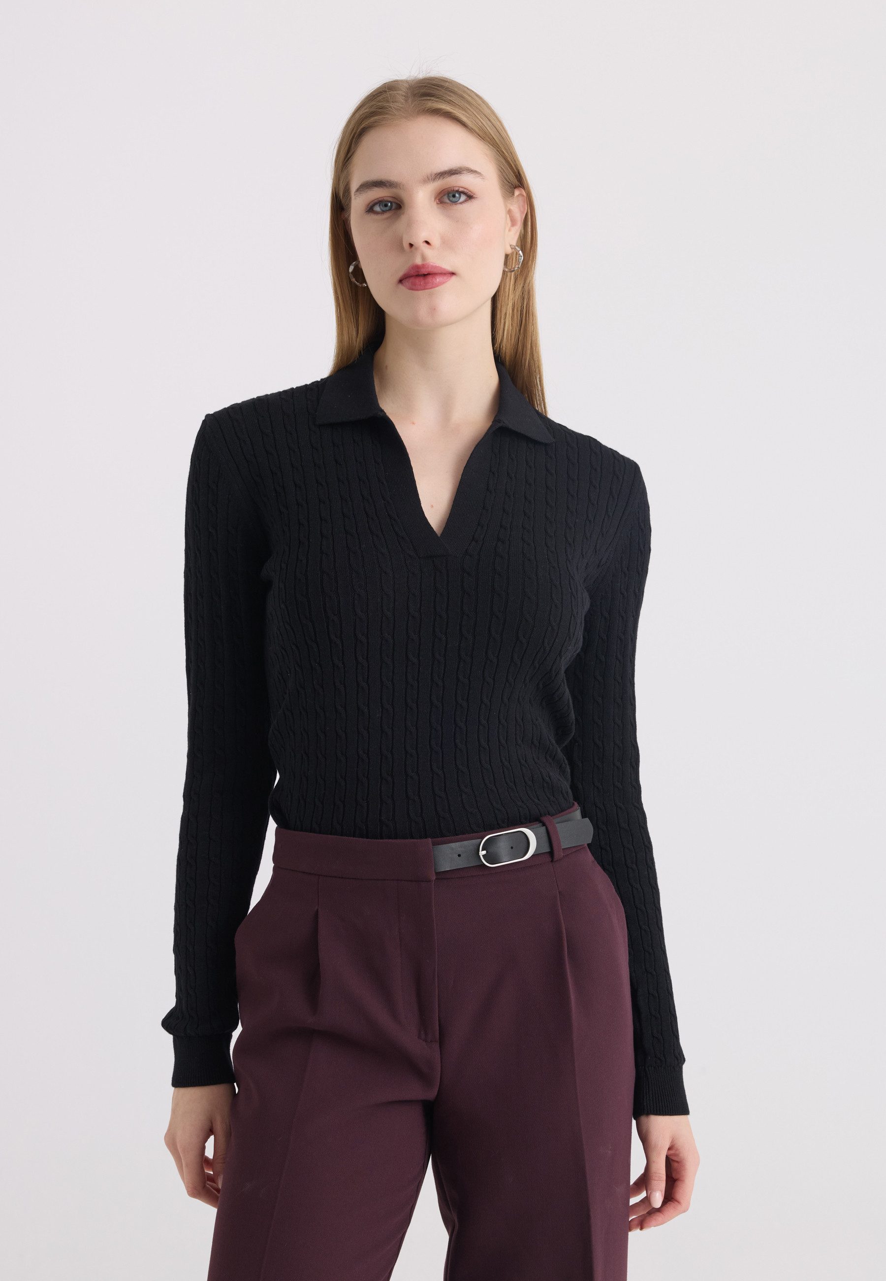 Felix Hardy Polokragenpullover Pullover mit Polokragen