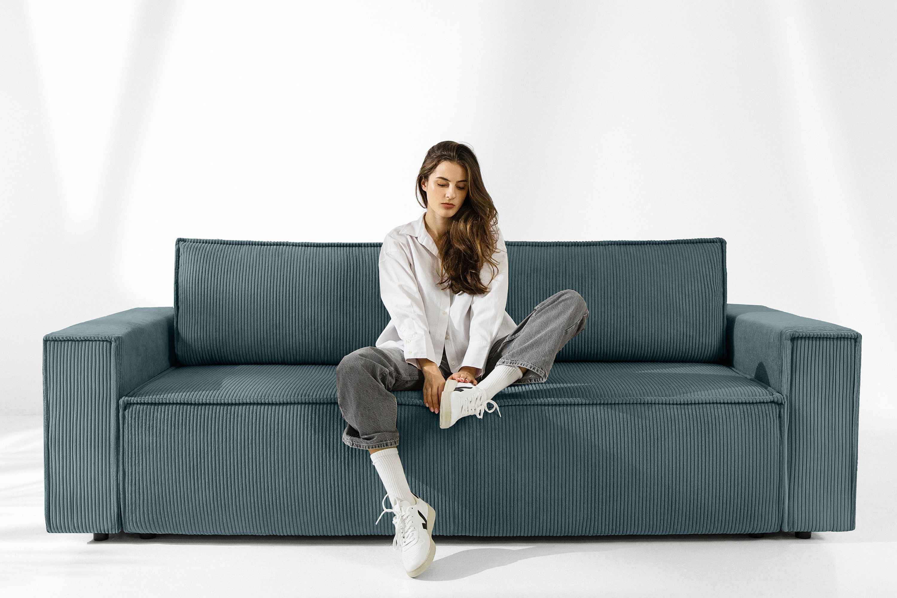 KONSIMO® 3-Sitzer Sofa NAPI mit Schlaffunktion, Modern, hergestellt in der günstig online kaufen