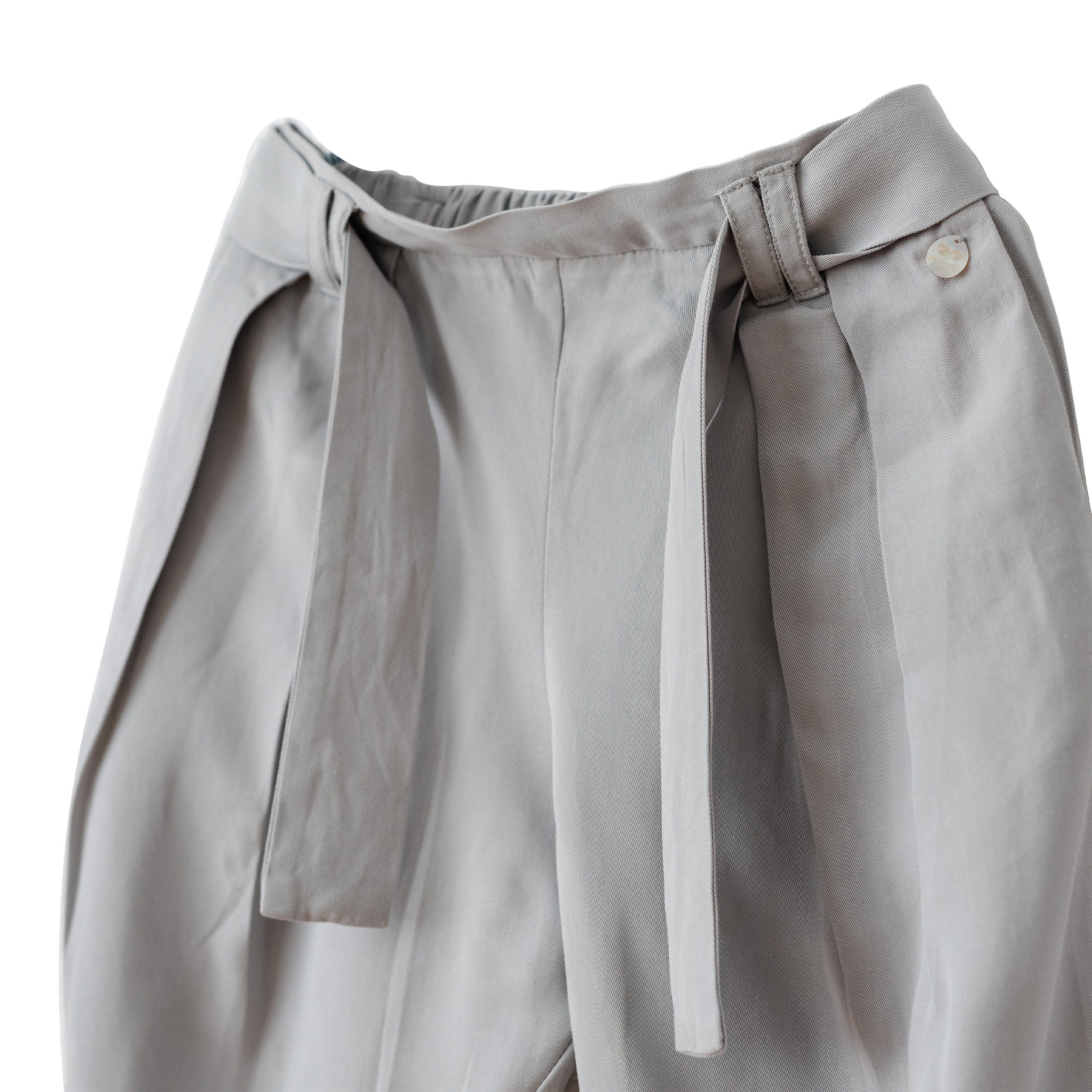 Pearl & Unifarbe Mädchen Gürtel für in weichem Grün Hose Zimt Stoffhose mit Lyocell, aus