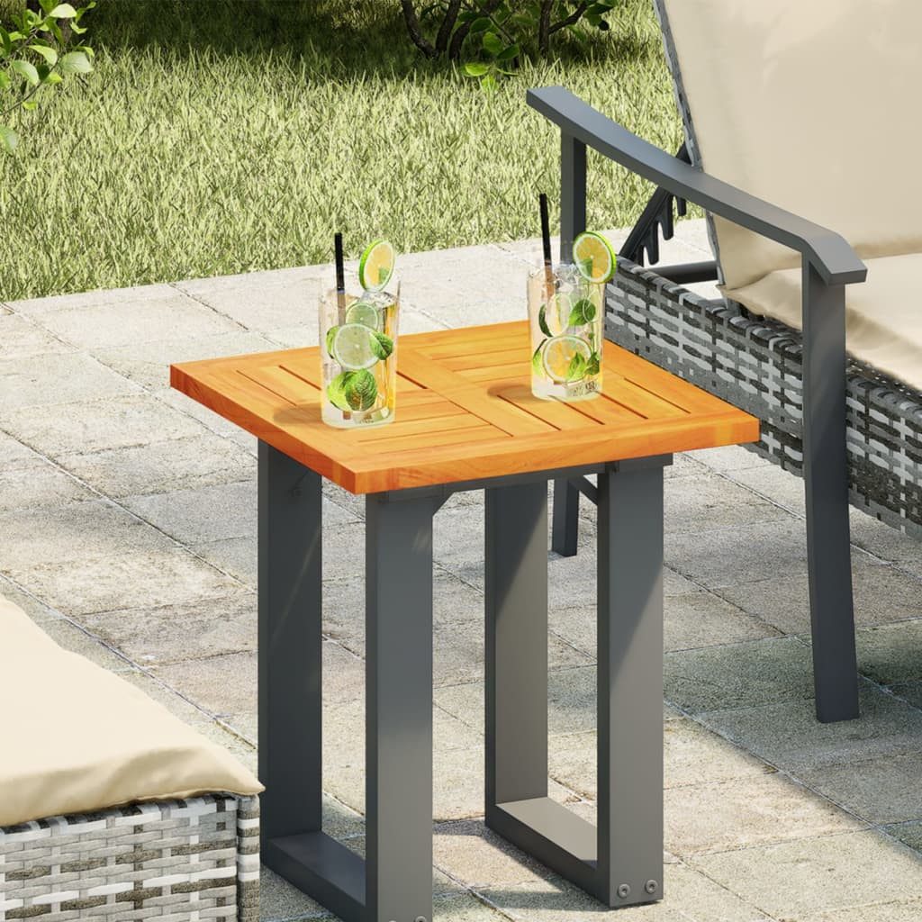 vidaXL Tischplatte Tischplatte 40x40x2 cm Quadratisch Massivholz (1 St)