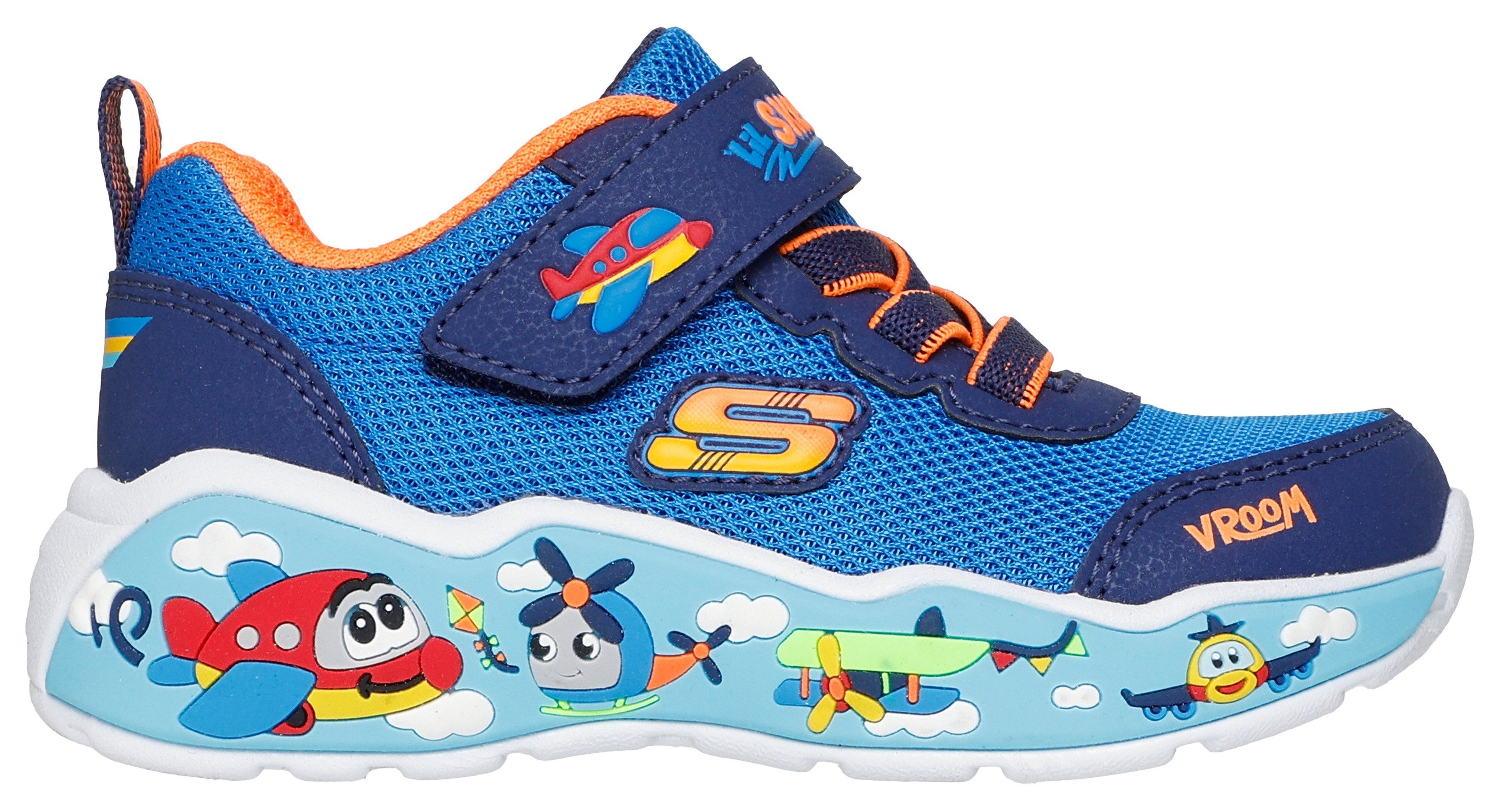 Skechers PLAY SCENE Lauflernschuh Freizeitschuh mit bedruckter Sohle, Größenschablone zum Download – Bild 4 von 5