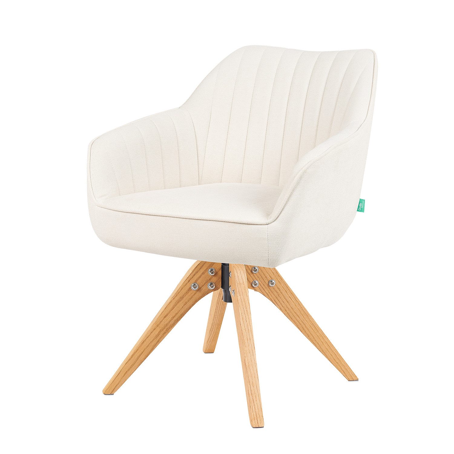 DUBI Möbel Polsterstuhl Mika-Finn 2er-Set, Federkern, günstig online kaufen