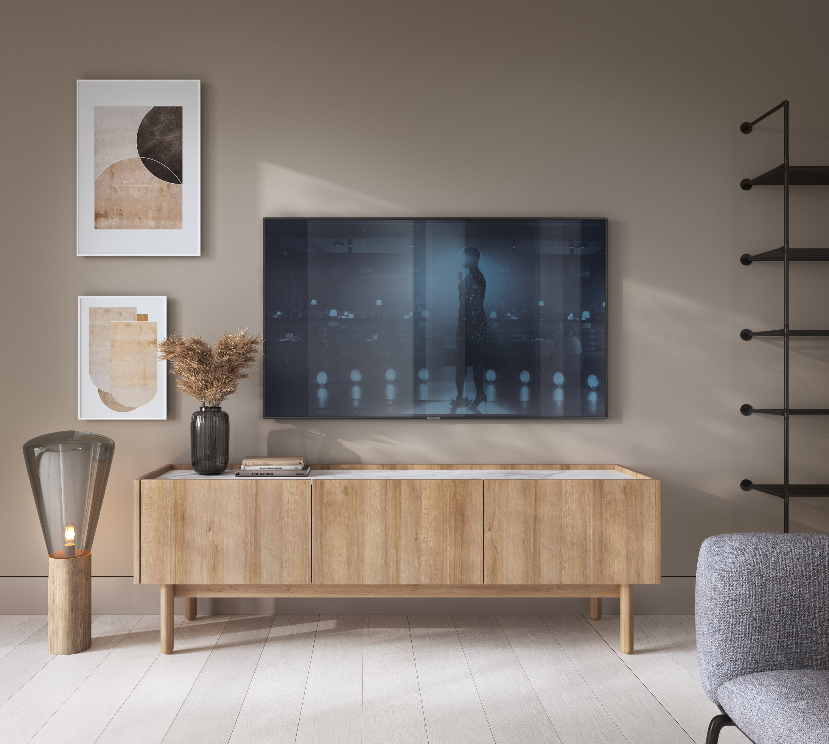 yourhouse24 TV-Schrank TV-Lowboard Boho 144