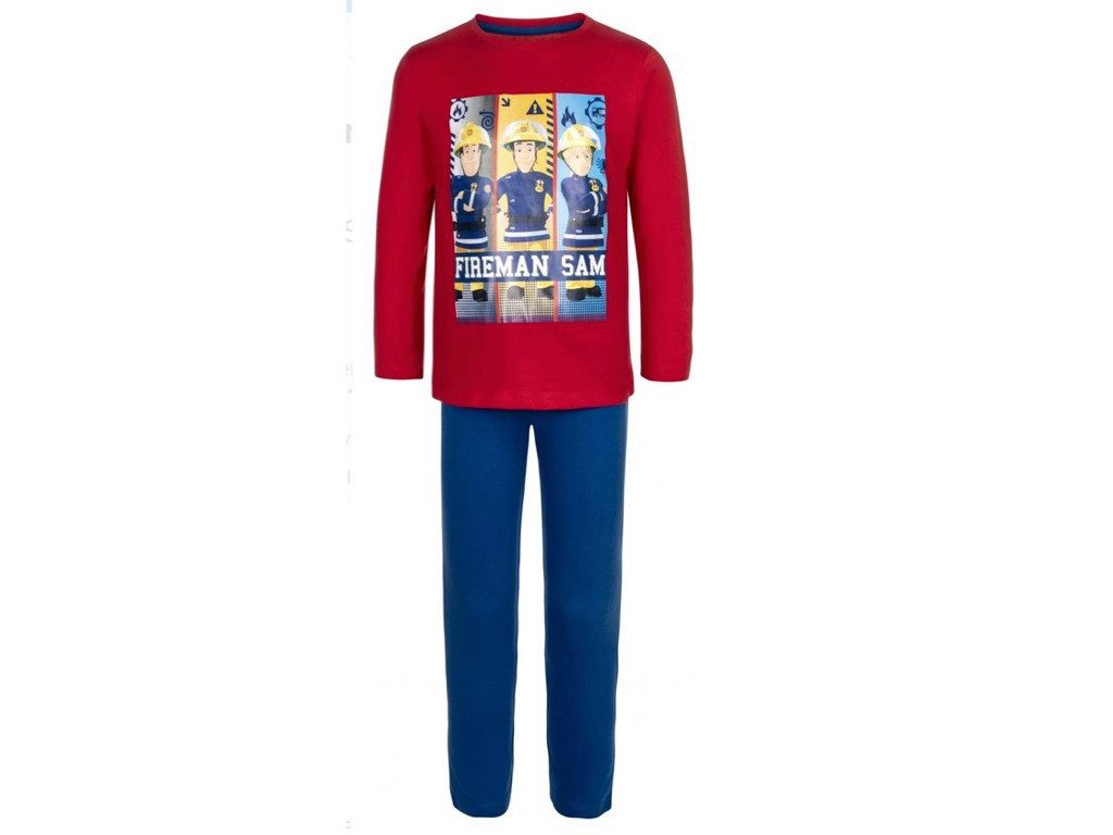 Feuerwehrmann Sam Schlafanzug Pyjama Feuerwehrmann Sam günstig online kaufen
