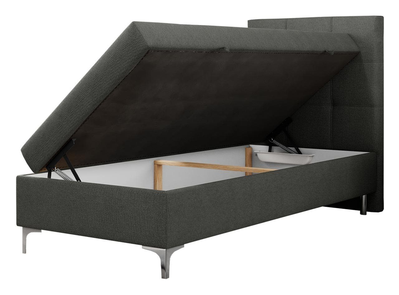 SIMON Multipocket-Matratze MÖBEL Modern Boxspringbett mit 90x200cm - Bett, Bett 90, MKS