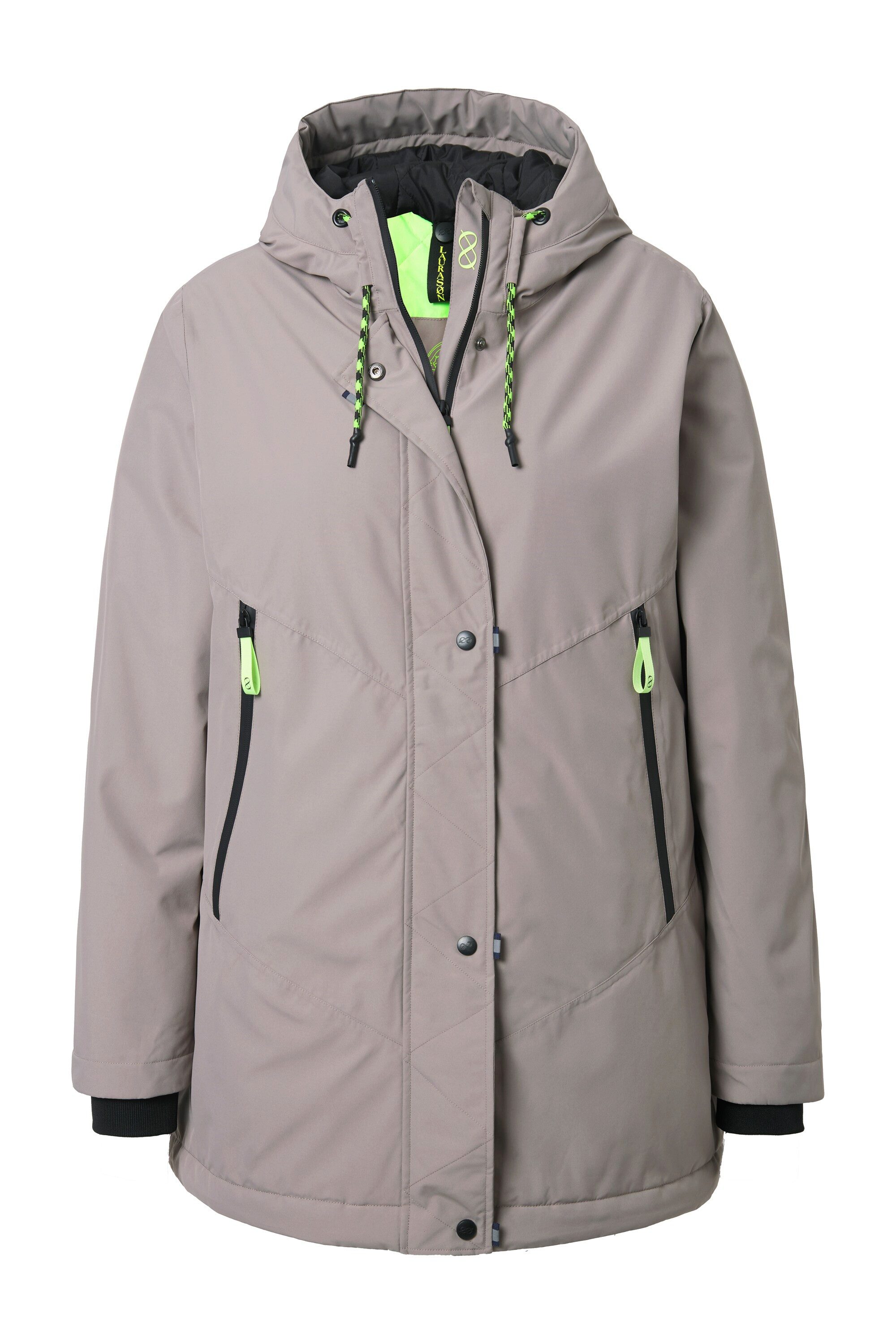Laurasøn Funktionsjacke Funktionsjacke Kapuze 2-Wege-Zipper günstig online kaufen
