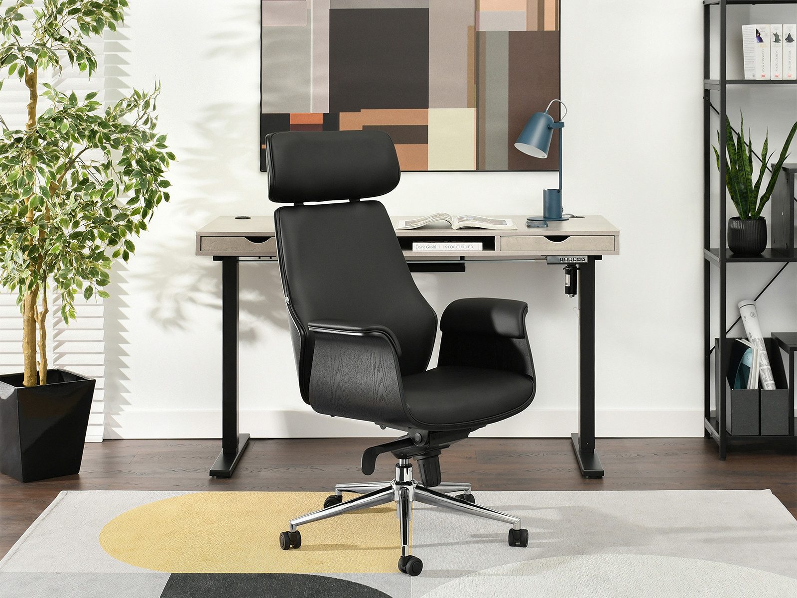 Compleo Chefsessel Bürostuhl fürs Homeoffice, bequemer, günstig online kaufen
