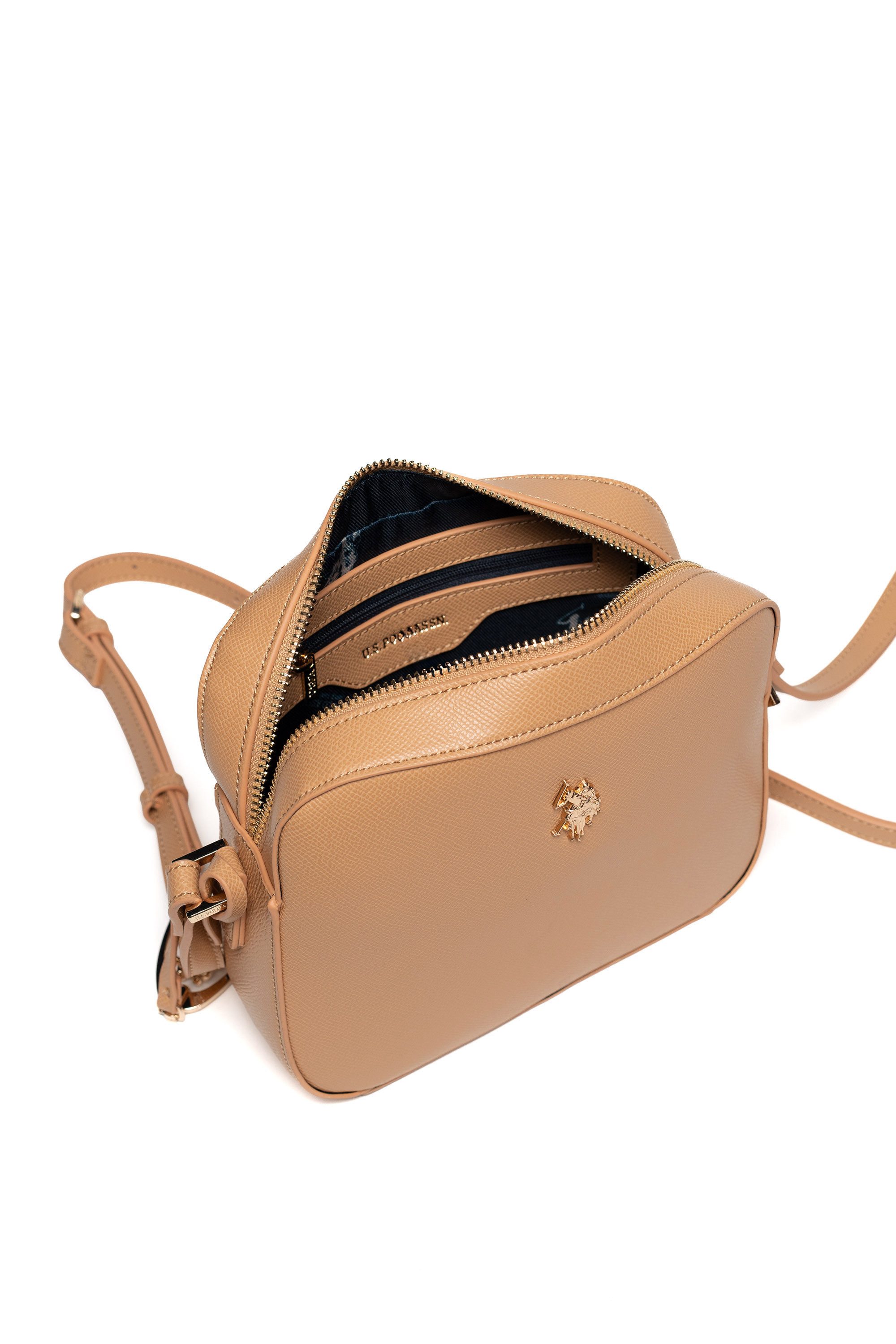 U.S. Polo Assn. Schultertasche JONES CROSSBODY BAG Damen, Schultertasche Damen, kleine Handtasche, Fashion, Lifestyle, Sale