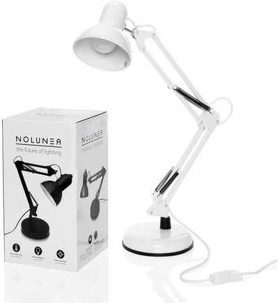 Nolunea LED Schreibtischlampe »Retro Arbeitsplatzlampe Leselampe«, inkl. LED Glühbirne, Tischlampe, Gelenk-Arm