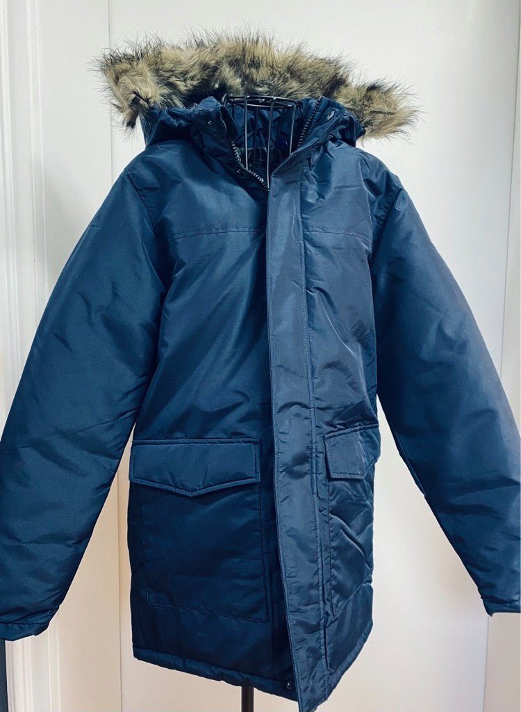 Jack & Jones Parka JWHGREAT PADDED FUR PARKA JNR schlank, weich, wasserabweisend