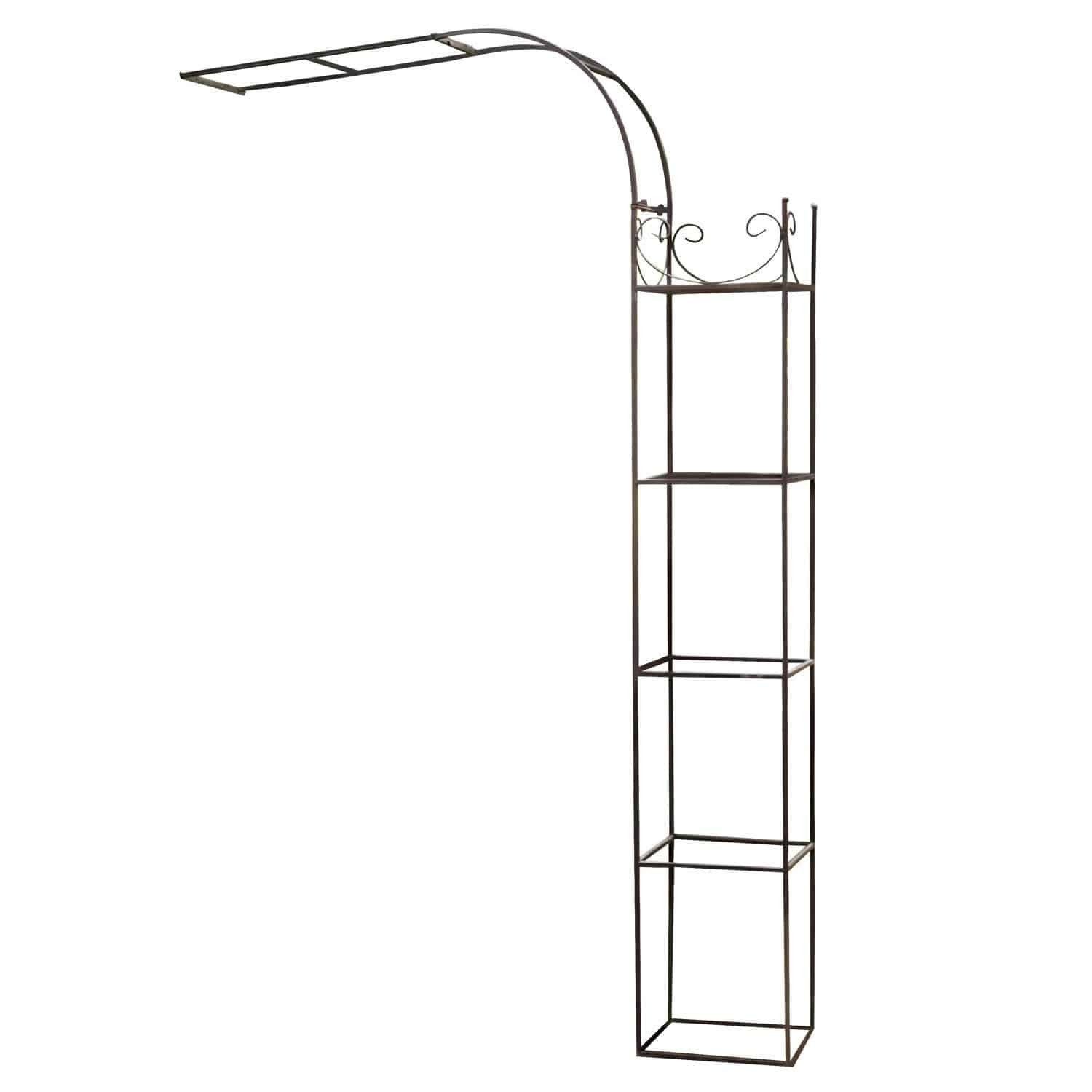Mirabeau Rankhilfe Rosenbogen Fiore rostbraun günstig online kaufen