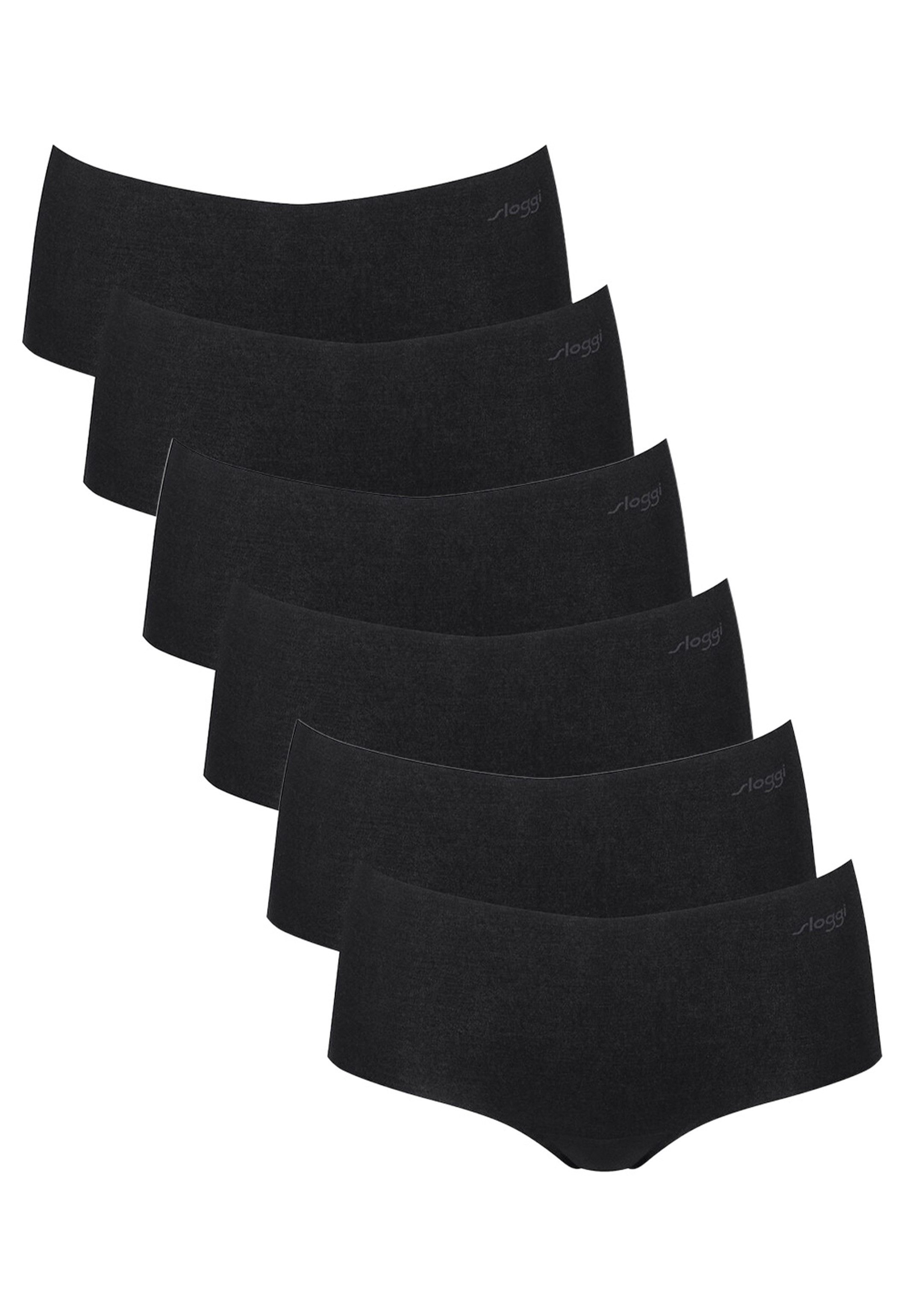 sloggi Panty 6er Pack ZERO Modal 2.0 (Spar-Set, 6-St) Short Slip - Nahtlos - Höchster Tragekomfort für Damen oder Herren