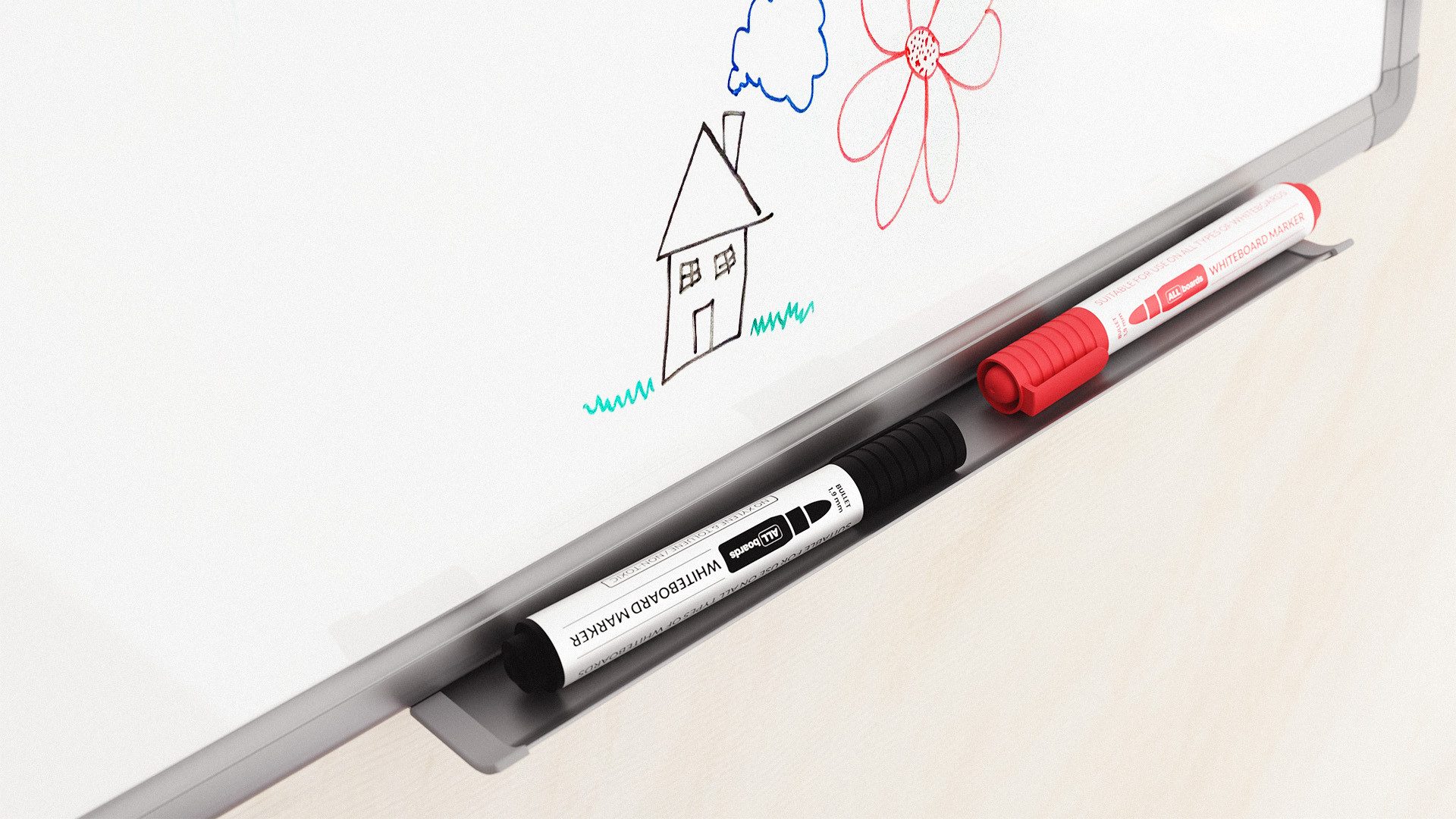 ALLboards Whiteboard Marker ALLboards Whiteboard-Marker-Set – 12 Stück – Bild 4 von 5