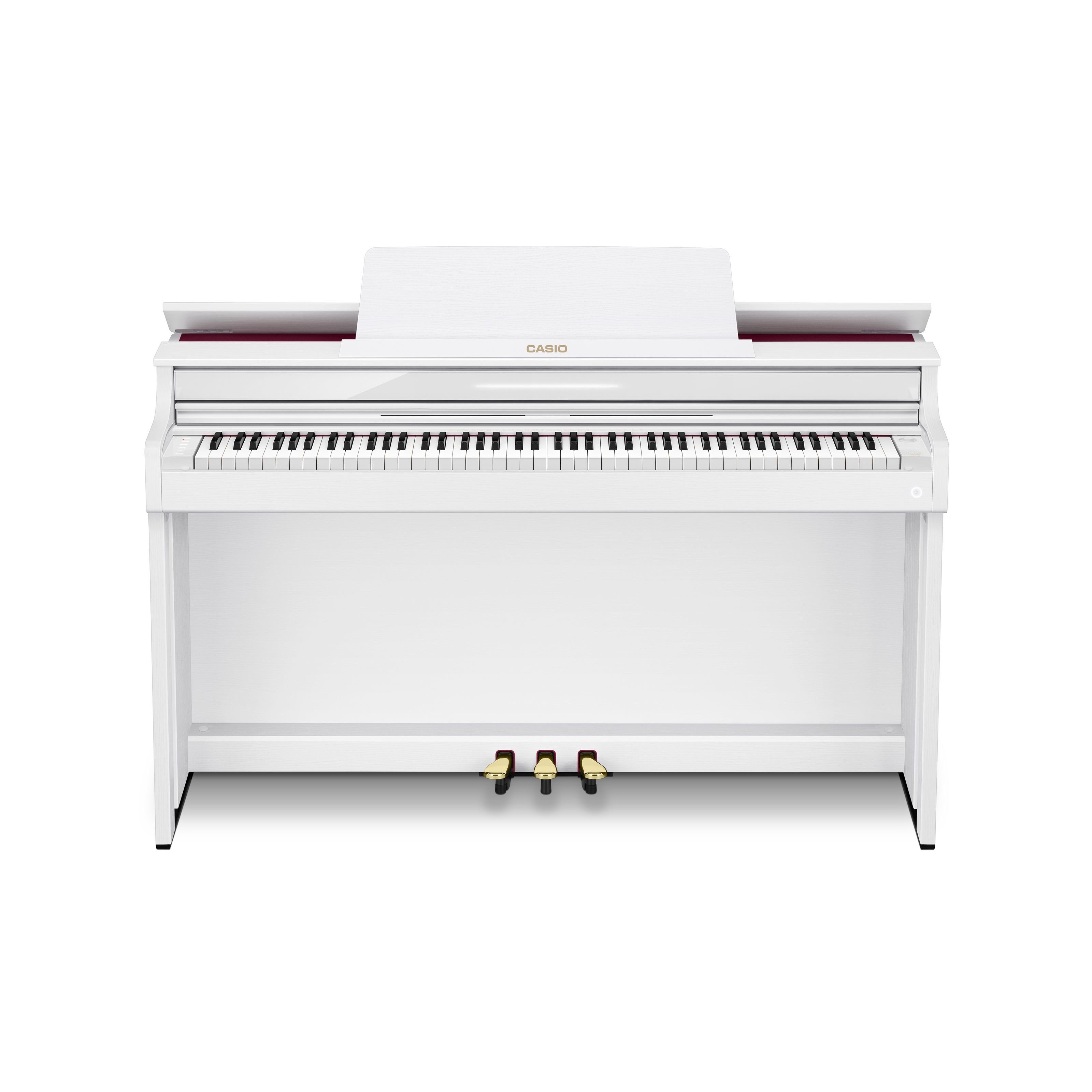 CASIO Digitalpiano (Digitalpianos, Homepianos), AP-550 WE Celviano inkl. CB-30 Bank - E-Piano