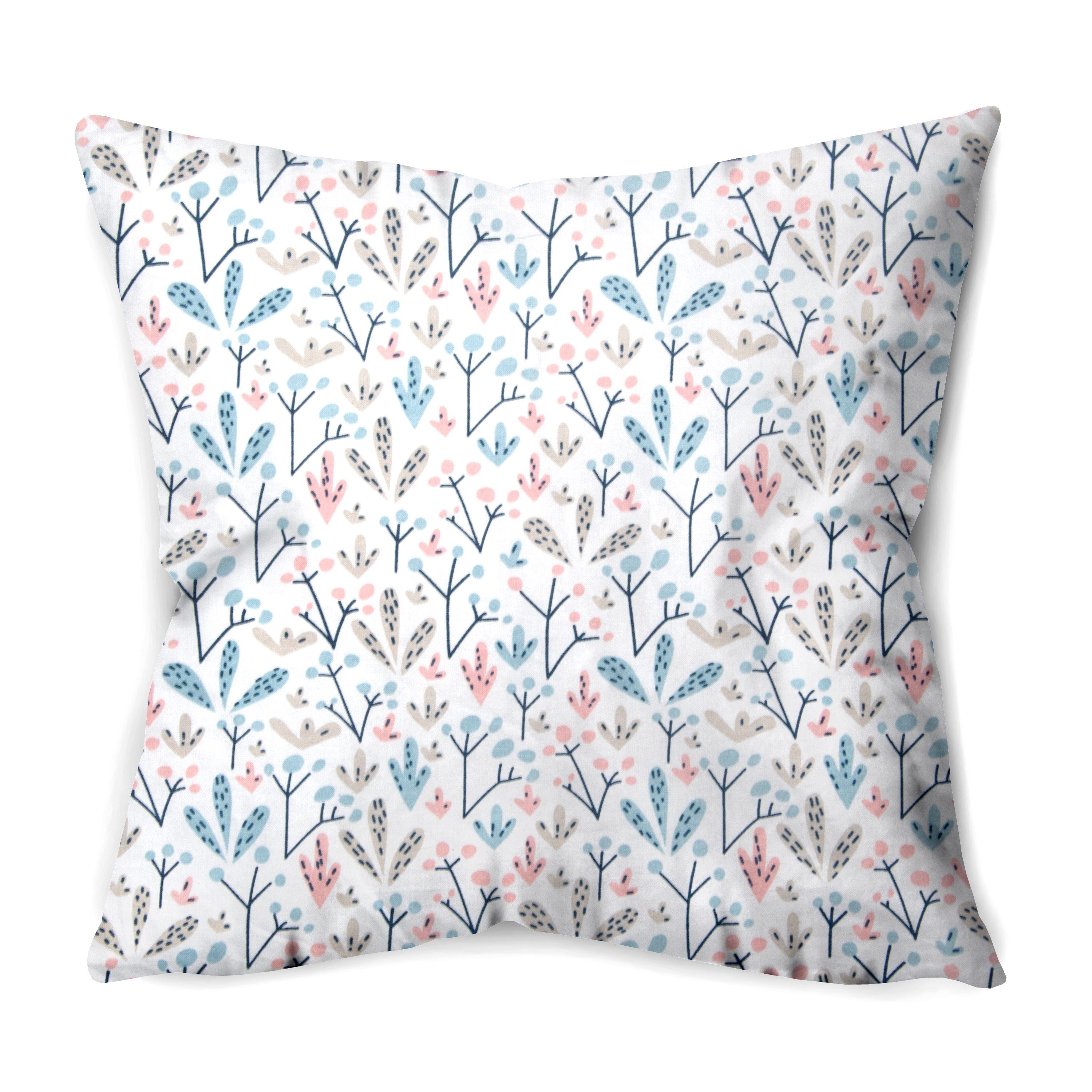 Amilian Dekokissen Dekoratives Kissen 40x40 cm; Dekokissen mit Füllung