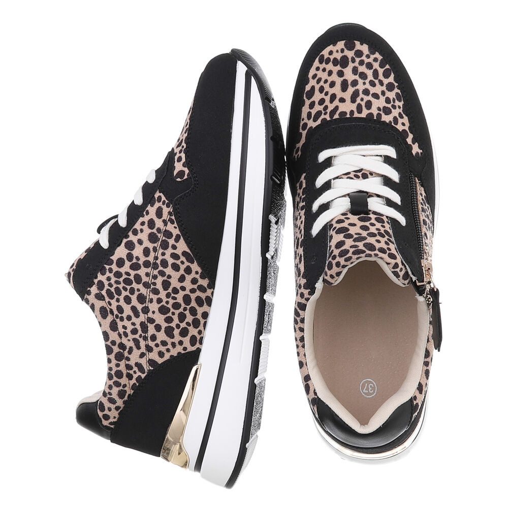 Ital-Design Damen Low-Top Freizeit Sneaker (88671846) Keilabsatz/Wedge Snea günstig online kaufen