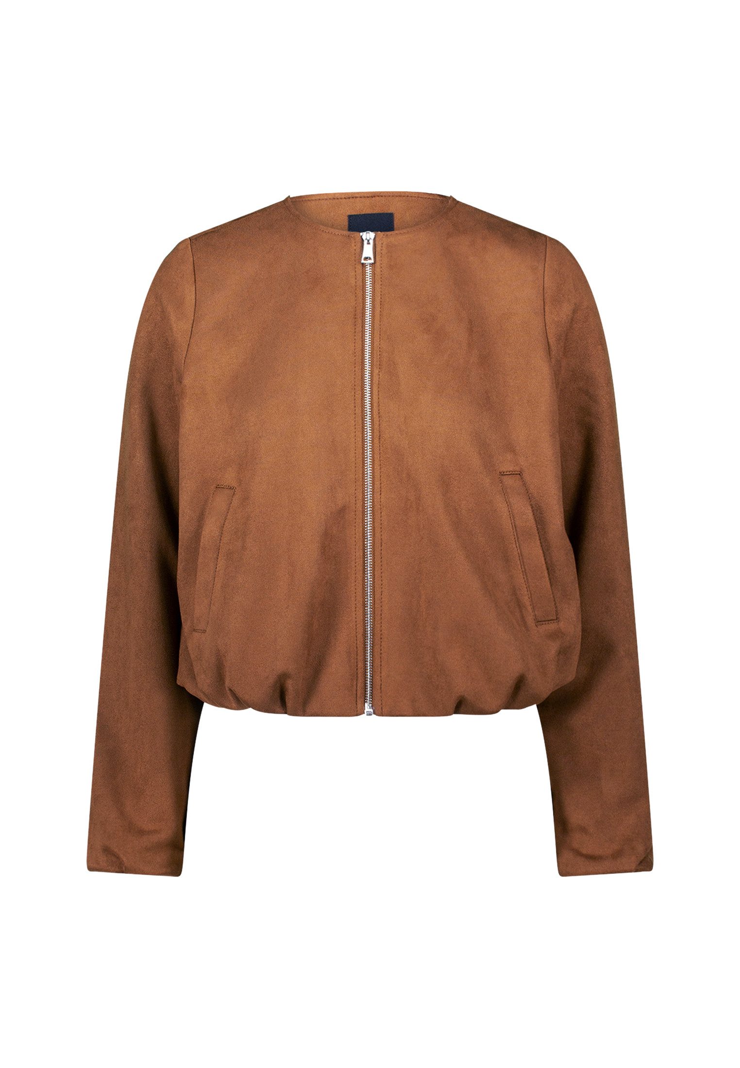Zero Jackenblazer Damen mit Reißverschluss Plain/ohne Details