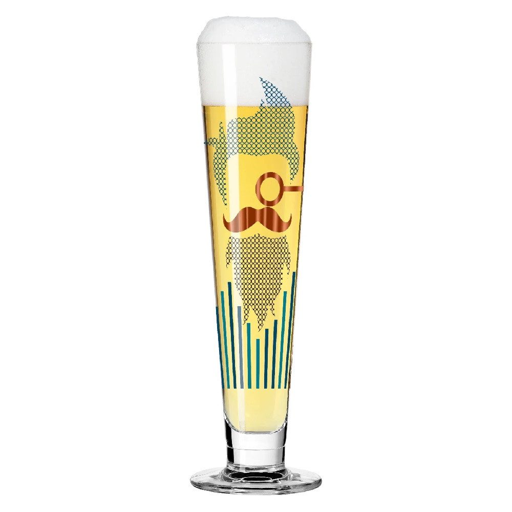 Bierglas Ritzenhoff Heldenfest Bier #10 C. Kordes H22