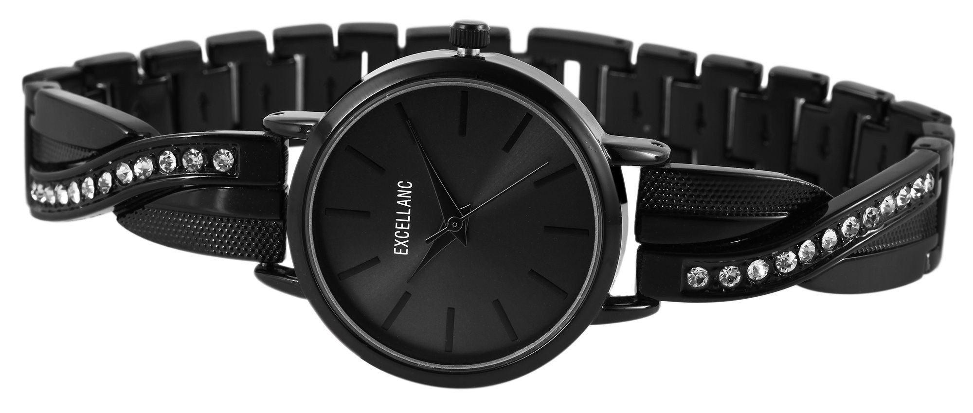 EXCELLANC Quarzuhr EX0338 Excellanc Damenuhr mit Metallarmband, Damenuhr Me günstig online kaufen