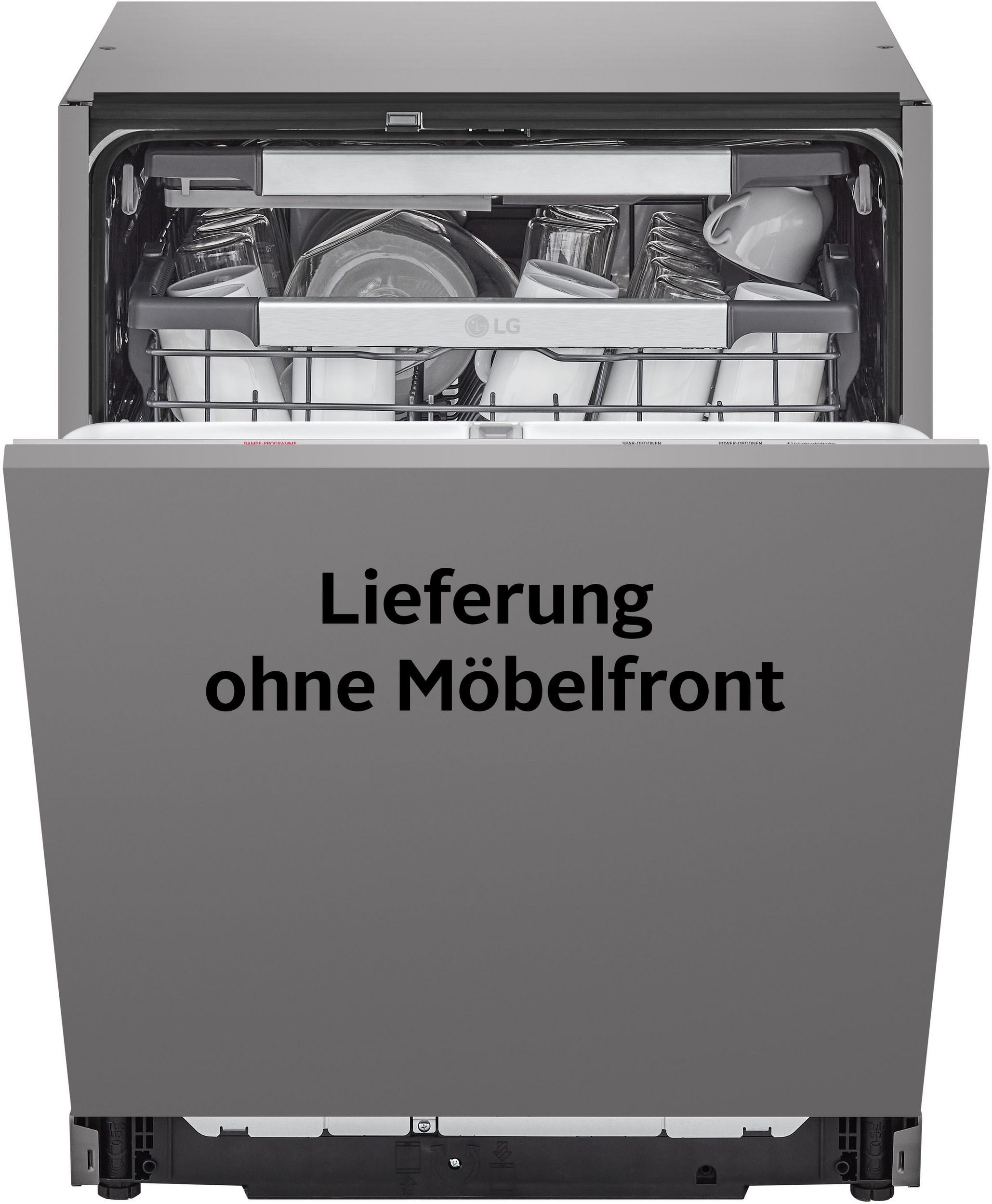 LG vollintegrierbarer Geschirrspüler DB597TXS, 14 Maßgedecke, Möbelfront ist nicht im Lieferumfang enthalten!