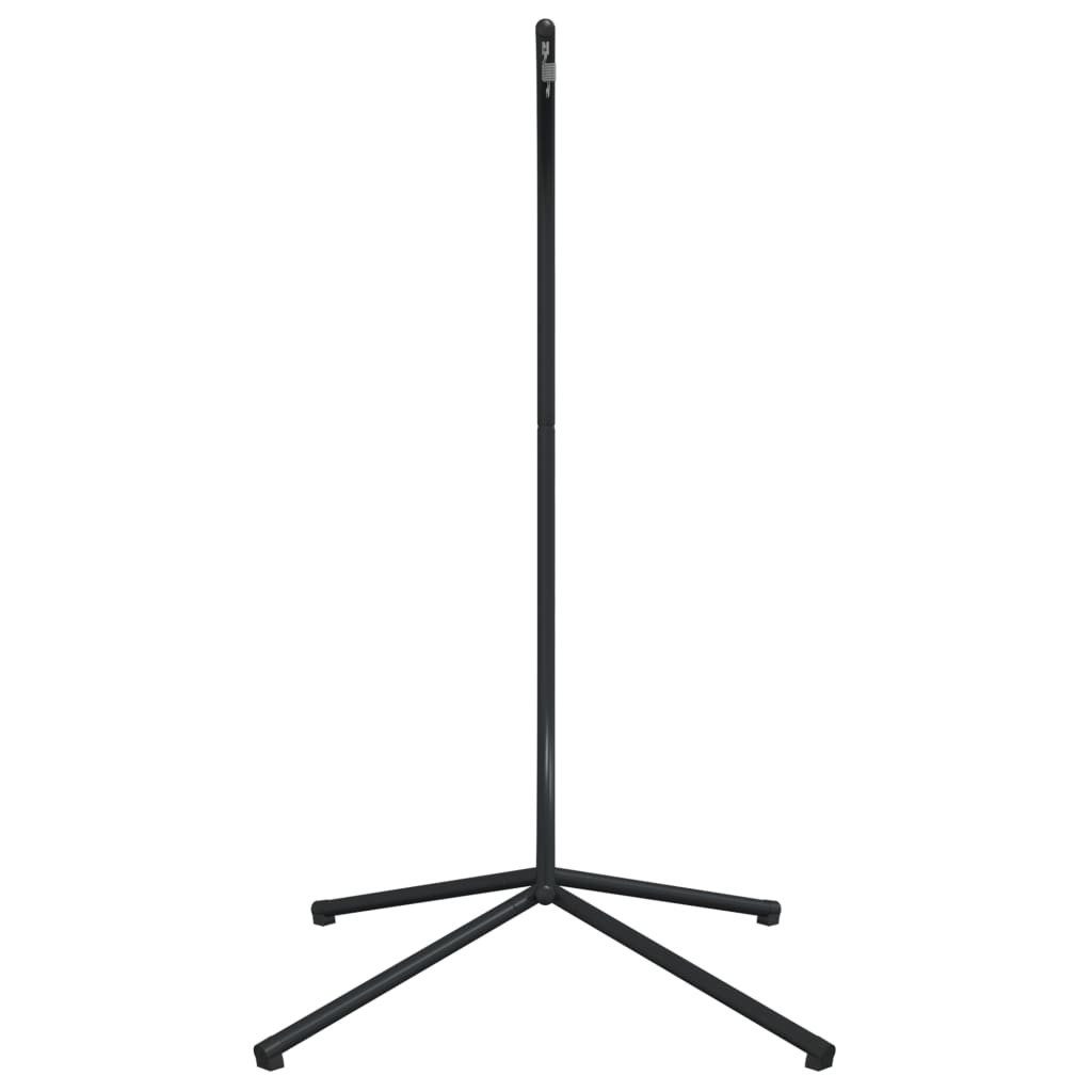 vidaXL Hollywoodschaukel Hängesessel-Gestell Schwarz Stahl, 1 günstig online kaufen