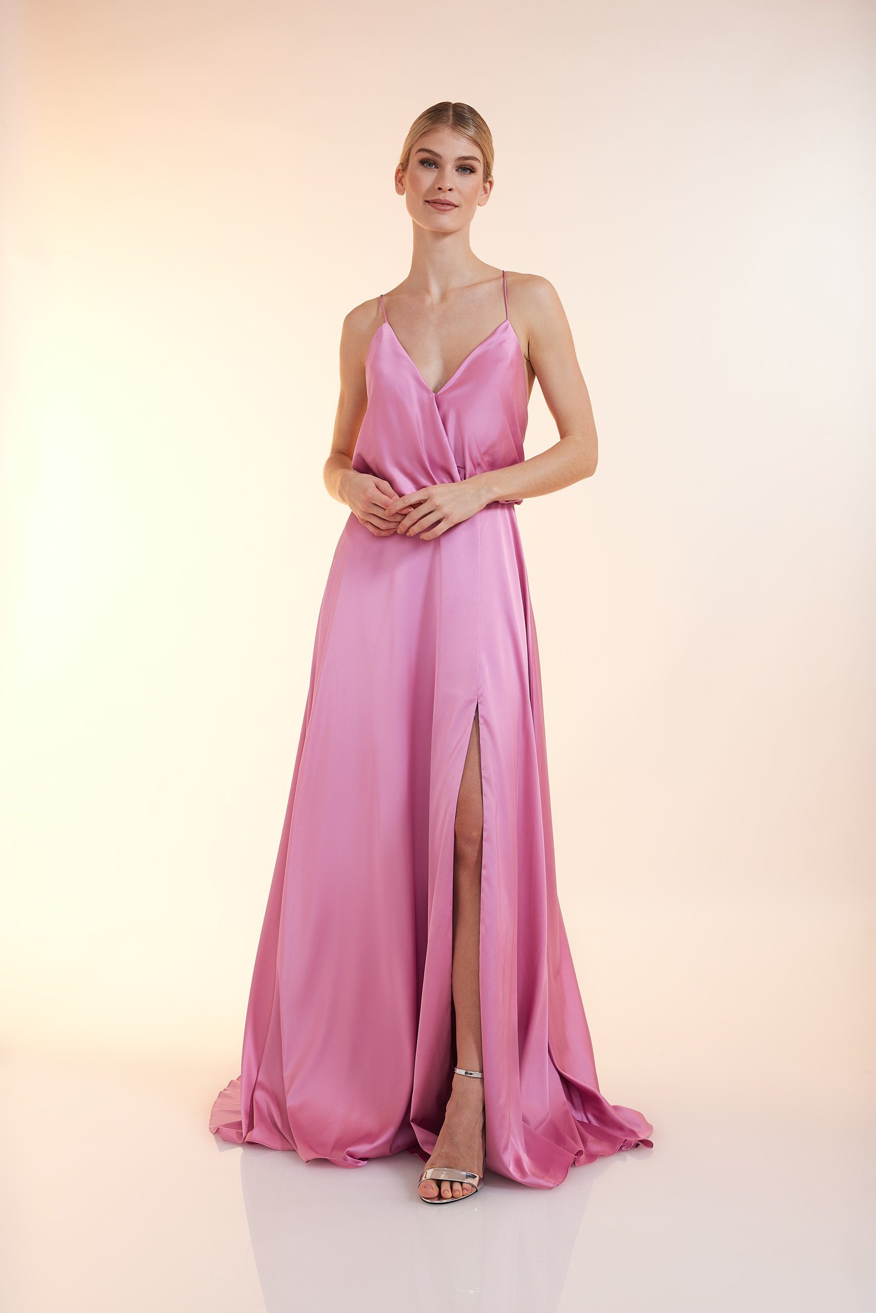 Unique Abendkleid Luxe Slip Dress