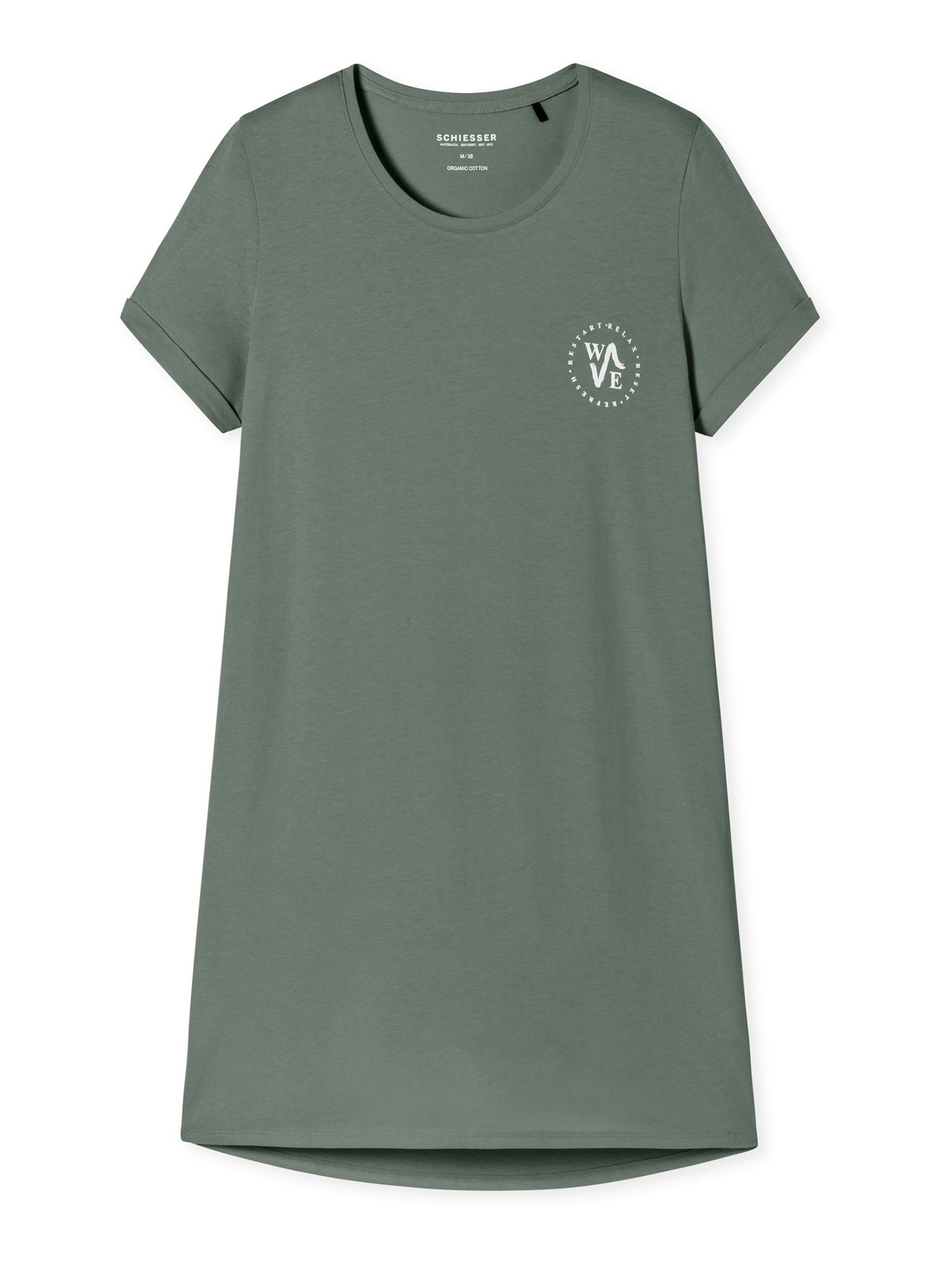 Sleepshirt Essential jade Schiesser Nightwear