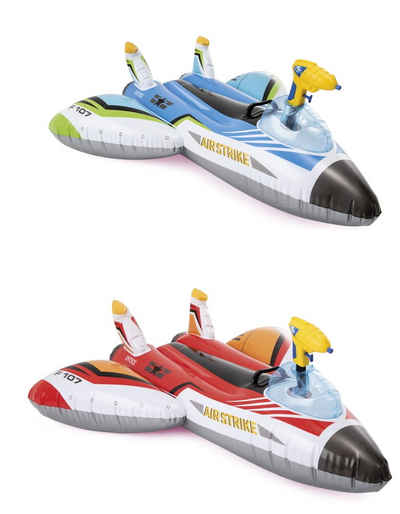 Intex Schwimmtier Spielzeug Ride-On Flugzeug 117cm x 117cm zufällige Auswahl 57536NP