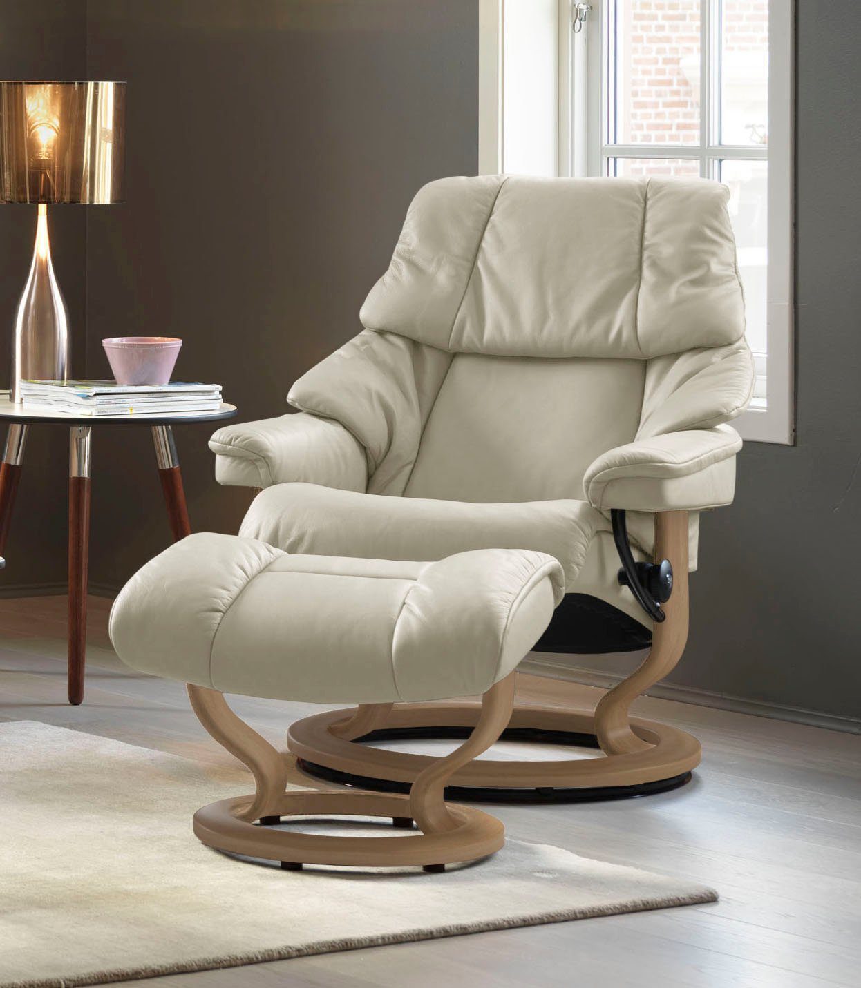Stressless® Relaxsessel Reno, mit Classic Base, Размер S, M & L, Gestell Eiche
