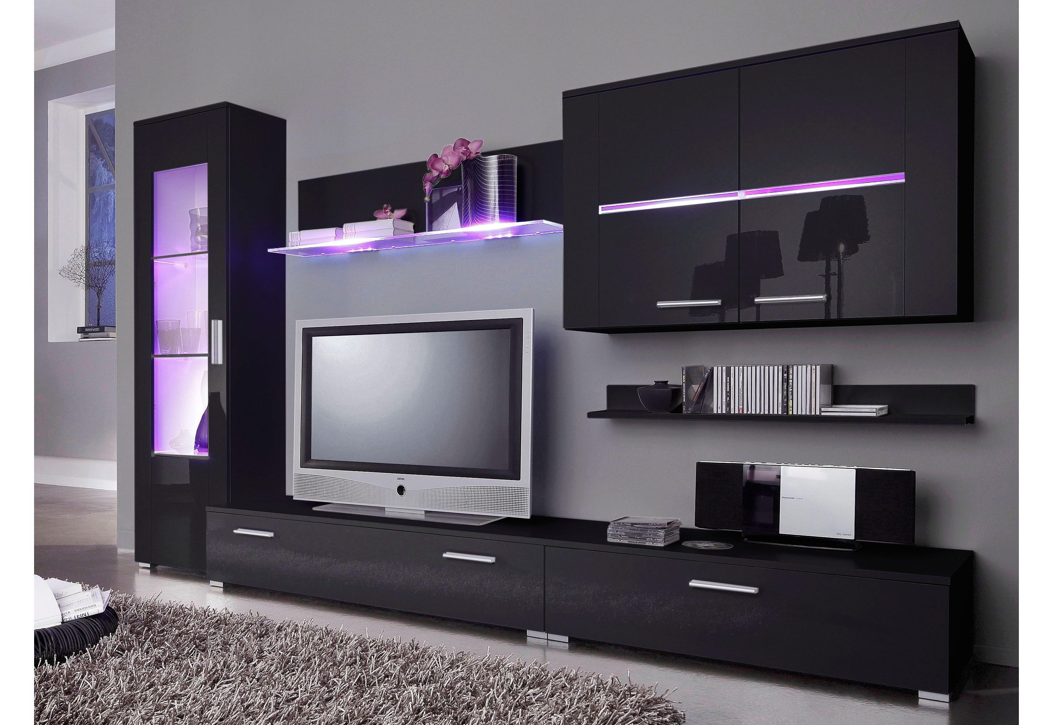 Höltkemeyer Wohnwand Flame, (Set, 6-St) günstig online kaufen