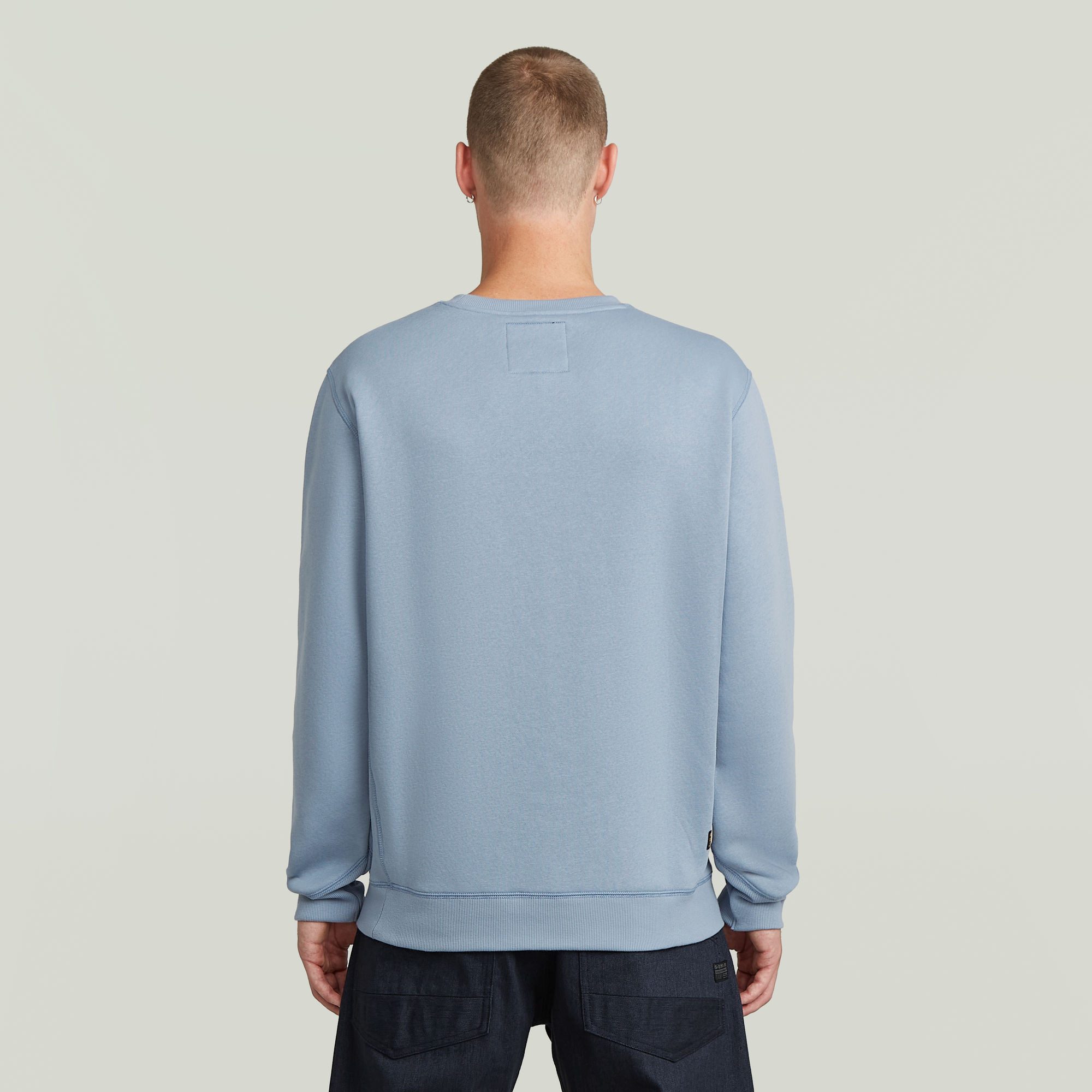 G-STAR Sweatshirt Premium Core Pacior Sweat mit Ripp-Seiteneinsätzen günstig online kaufen