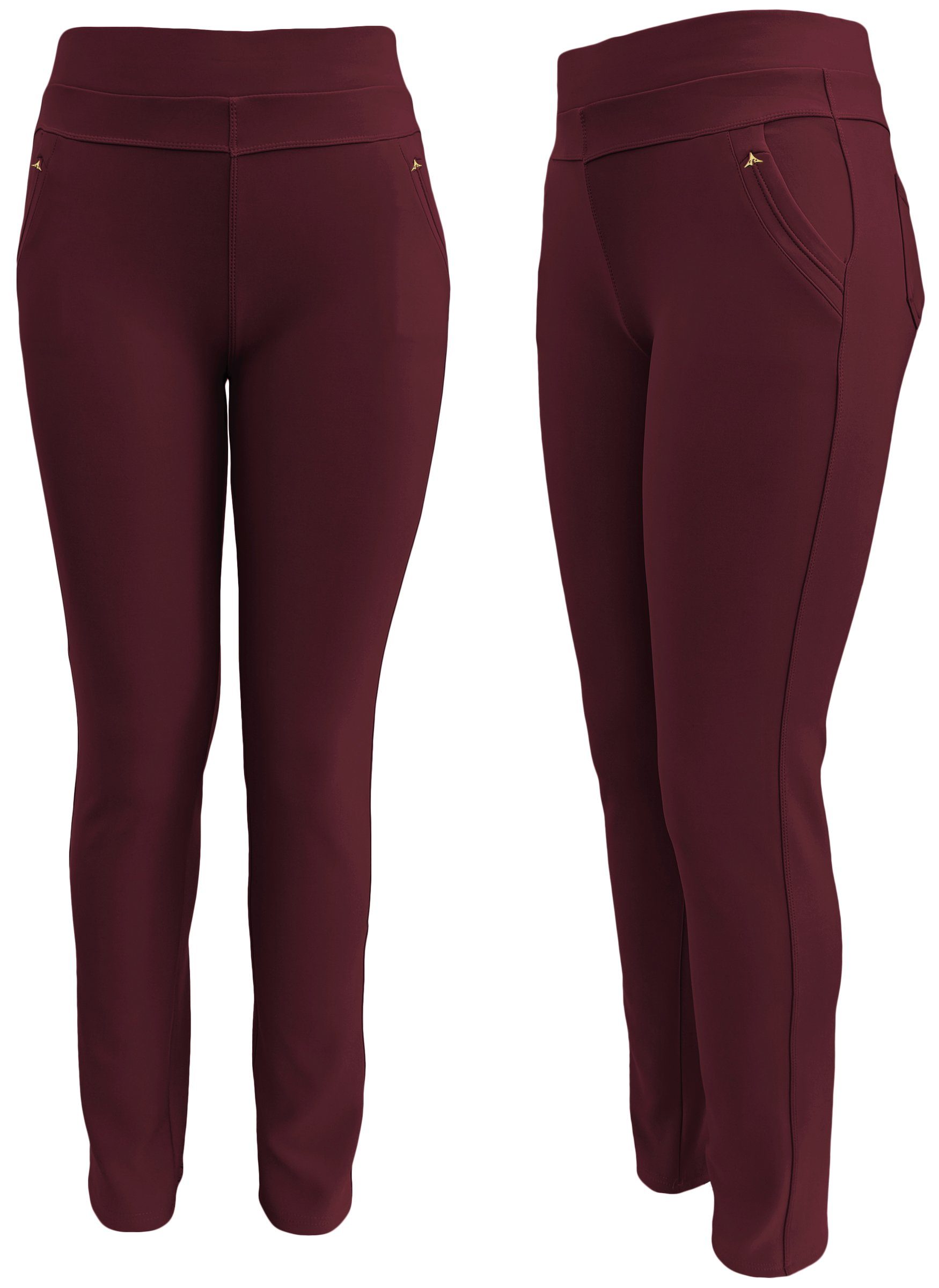 Aurela Damenmode Schlupfhose Basic Damen Leggings günstig online kaufen
