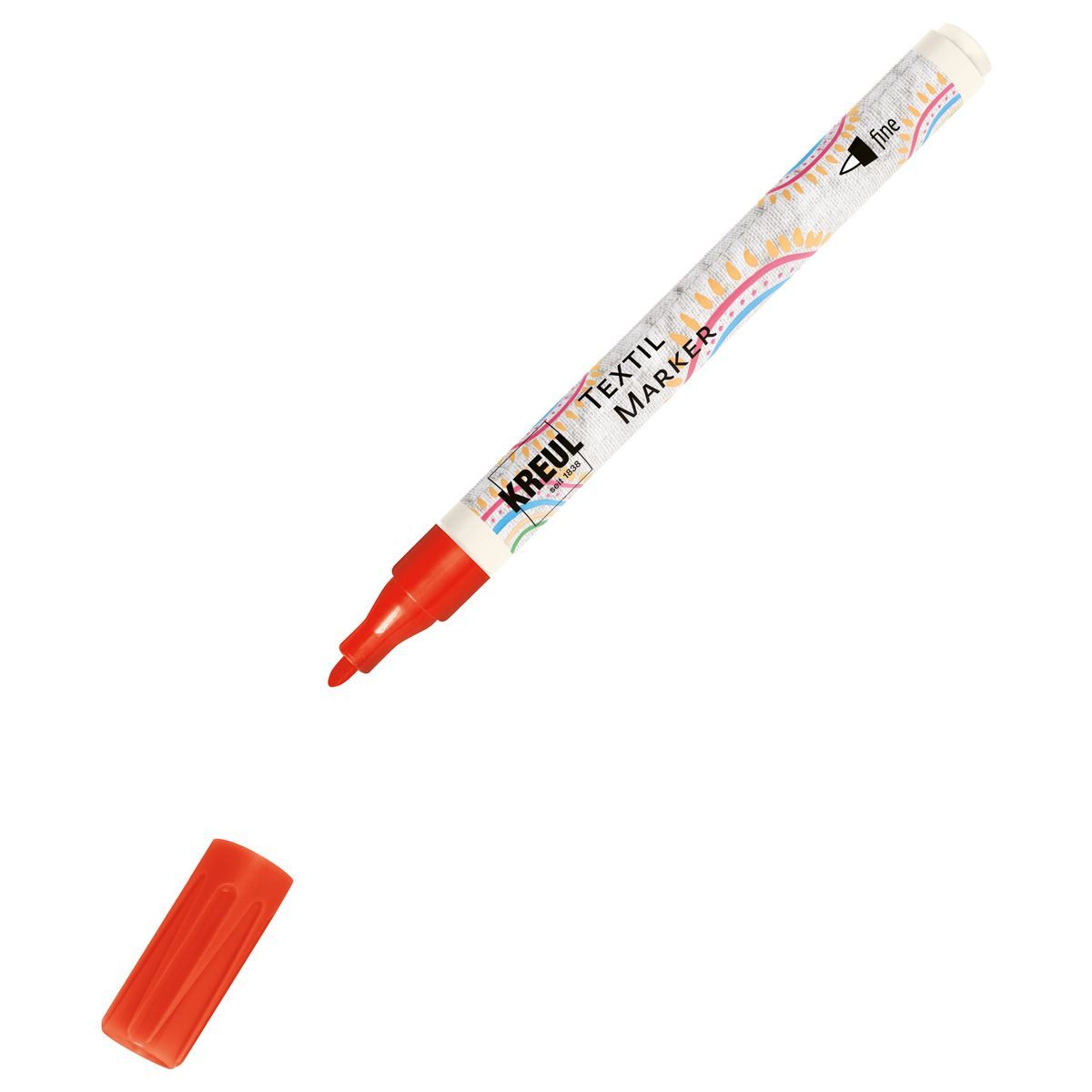 Textilmarker KREUL Textilmarker fine rot