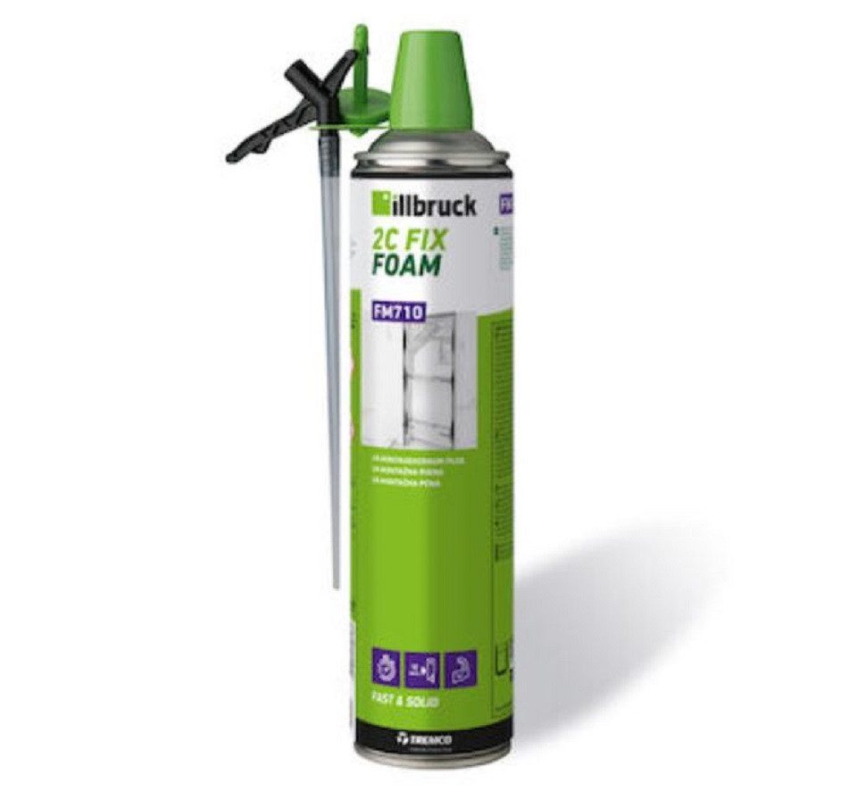ILLBRUCK Bauschaumpistole illbruck FM710 2K Montageschaum Plus 2C FIX FOAM 400 ml, 1-tlg.