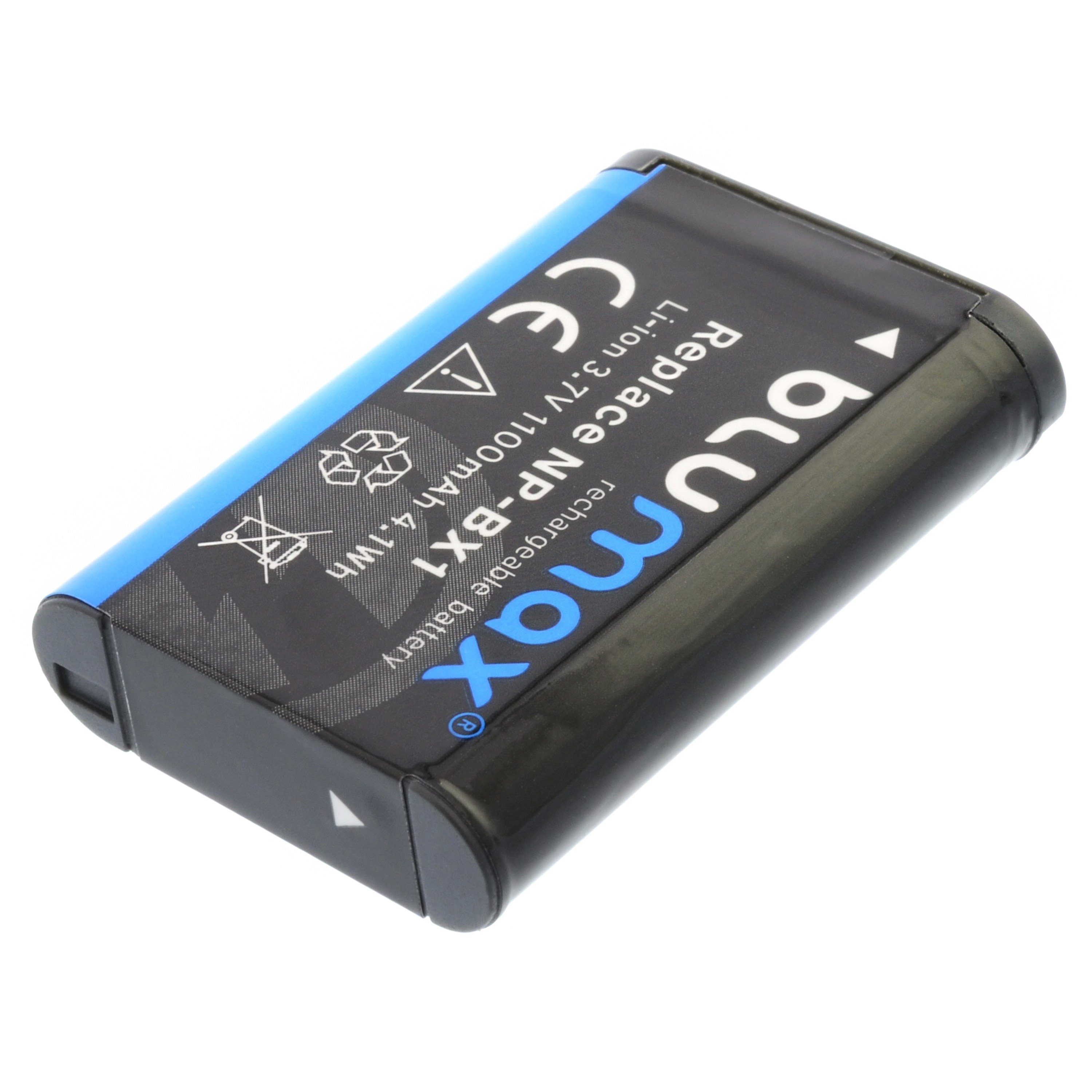 Blumax Akku passend für Sony mAh Kamera-Akku (3,6V) NP-BX1 1100